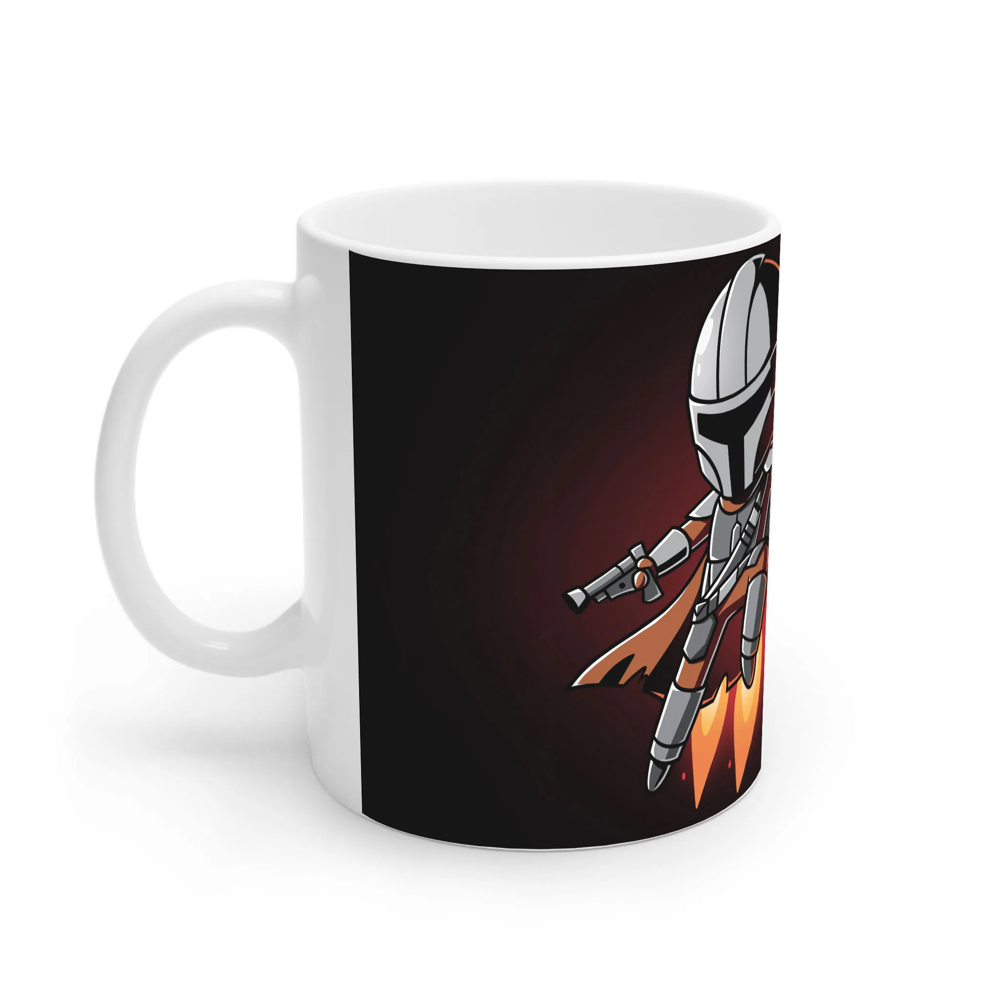 ماگ لیمینات طرح سریال مندلورین The Mandalorian کد NM5491 — تصویر 2