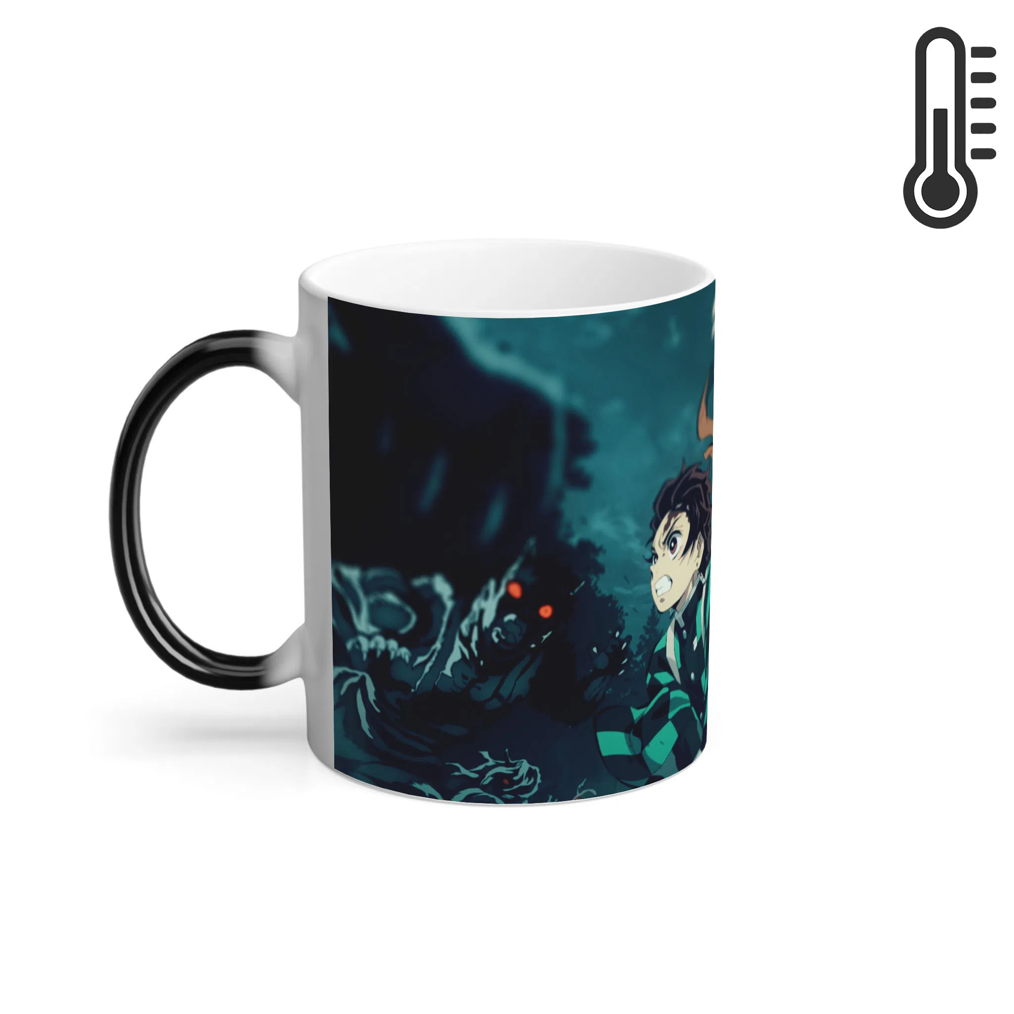 ماگ حرارتی لیمینات طرح انیمه شیطان کش نزوکو Nezuko Kimetsu no Yaiba Demon Slayer کد NM0656 — تصویر 2