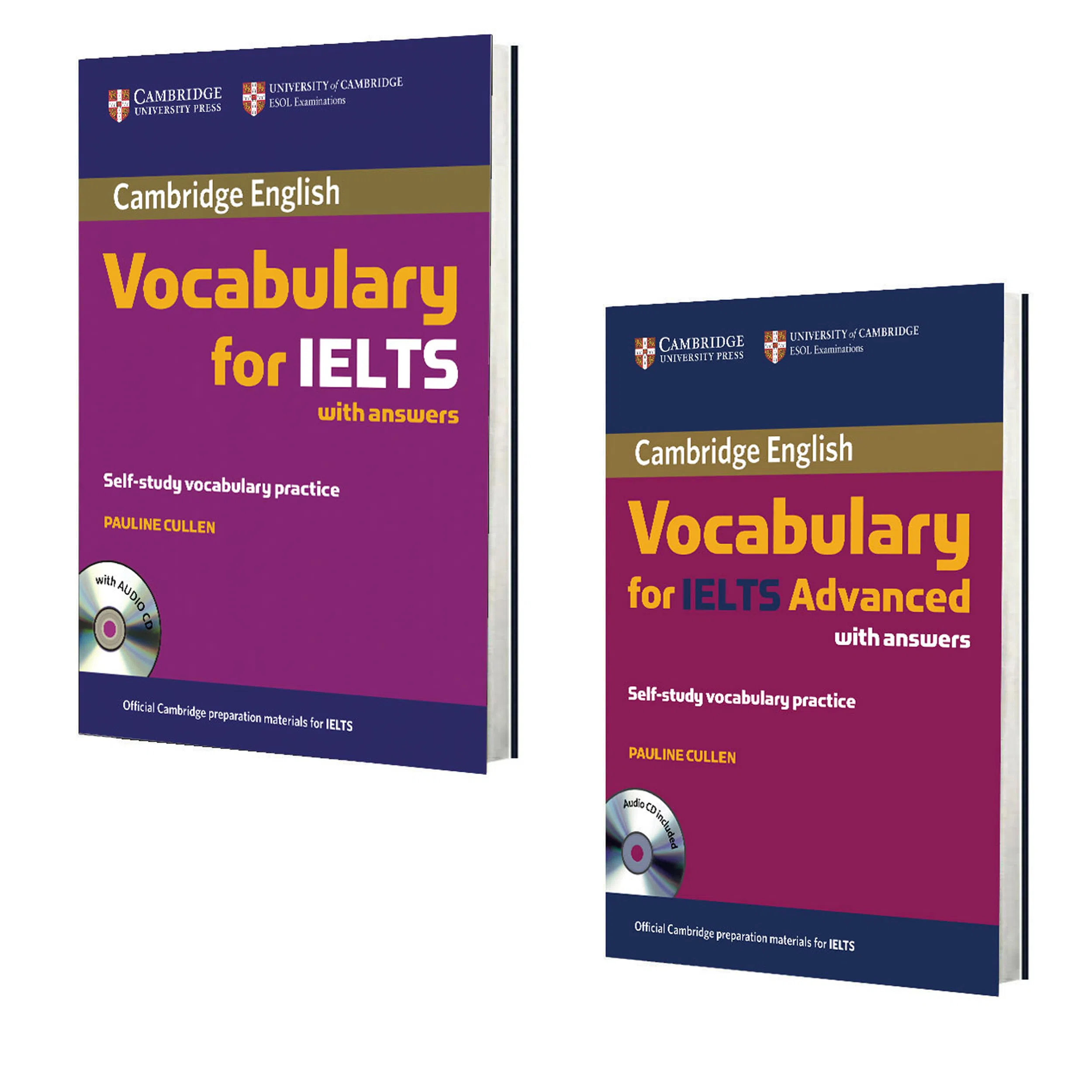 کتاب Cambridge English Vocabulary for IELTS اثر Pauline Cullen انتشارات آریونا 2 جلدی