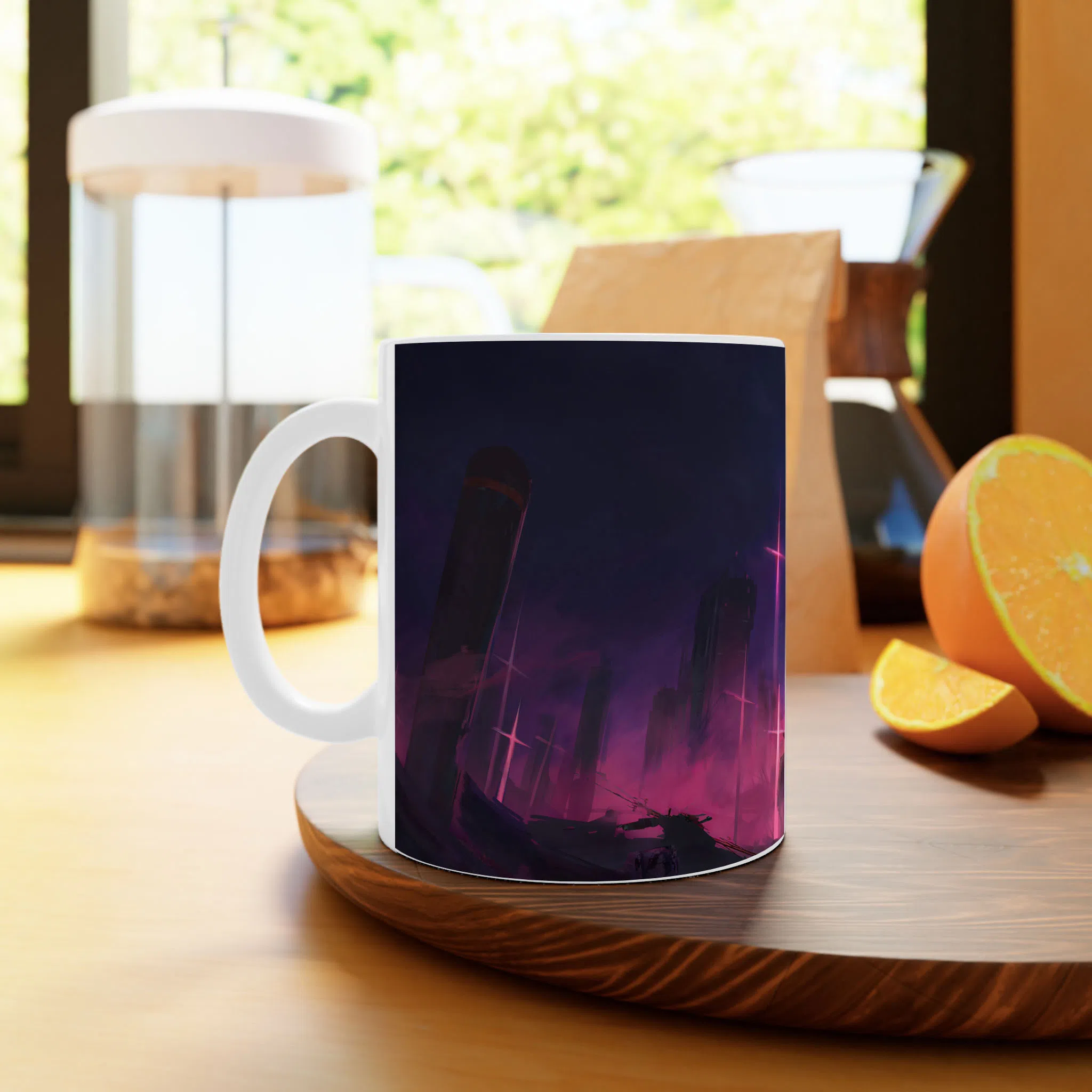 ماگ لیمینات طرح انیمه Evangelion کد NM0784 — تصویر 3
