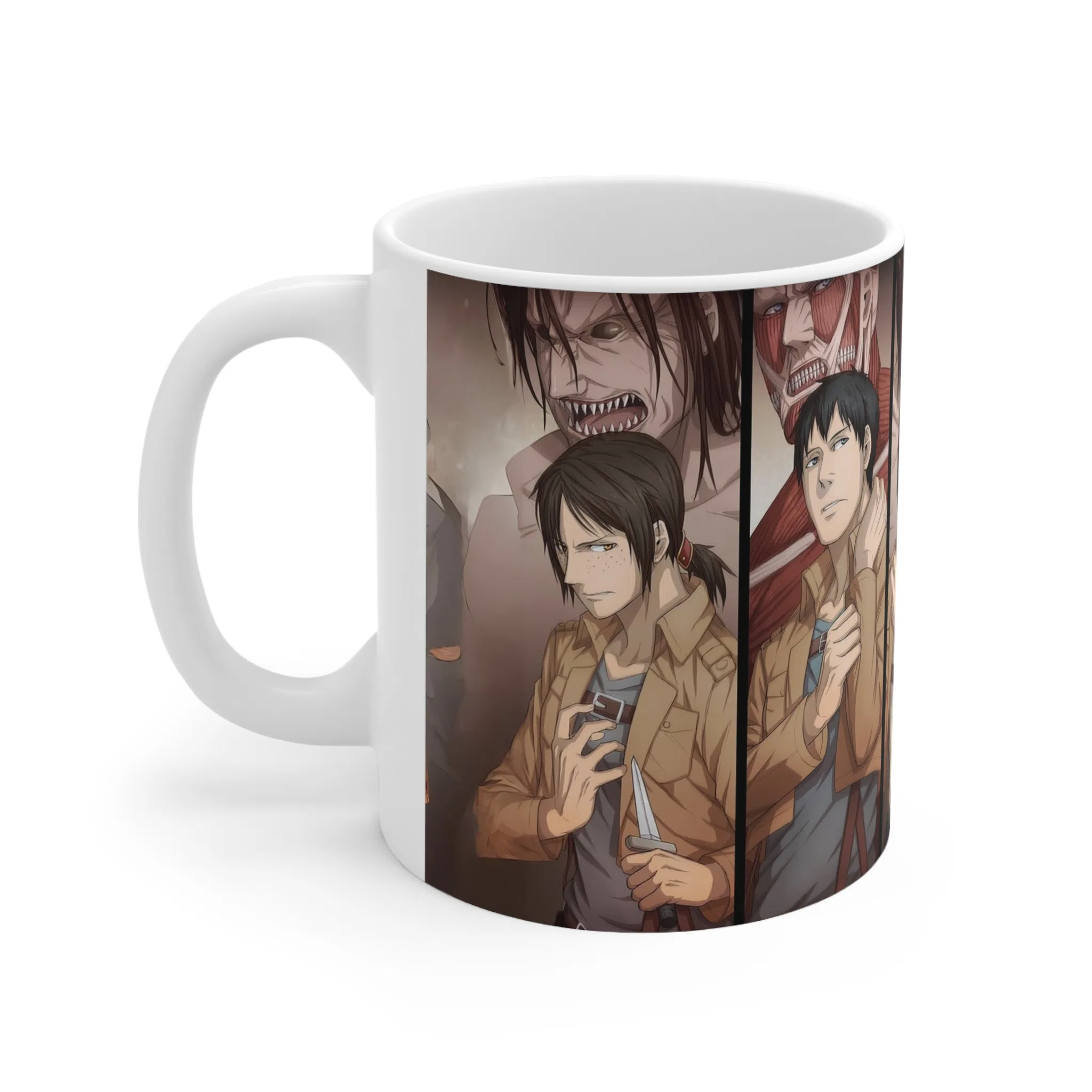 ماگ طرح انیمه اتک ان تایتان Attack on the Titan مدل NM2524 — تصویر 2