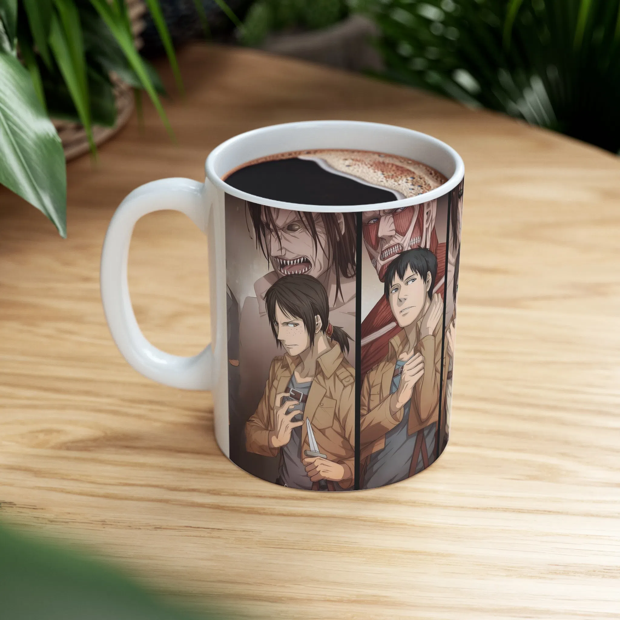 ماگ طرح انیمه اتک ان تایتان Attack on the Titan مدل NM2524 — تصویر 4