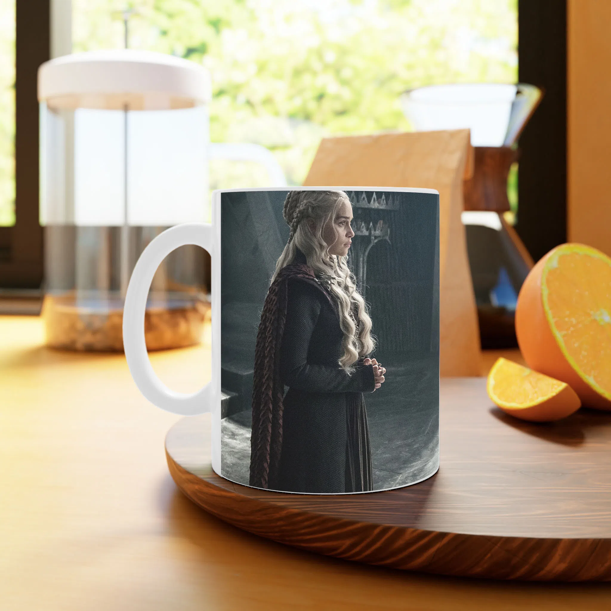 ماگ لیمینات طرح سریال بازی تاج و تخت Game of Thrones کد NM4198 — تصویر 3
