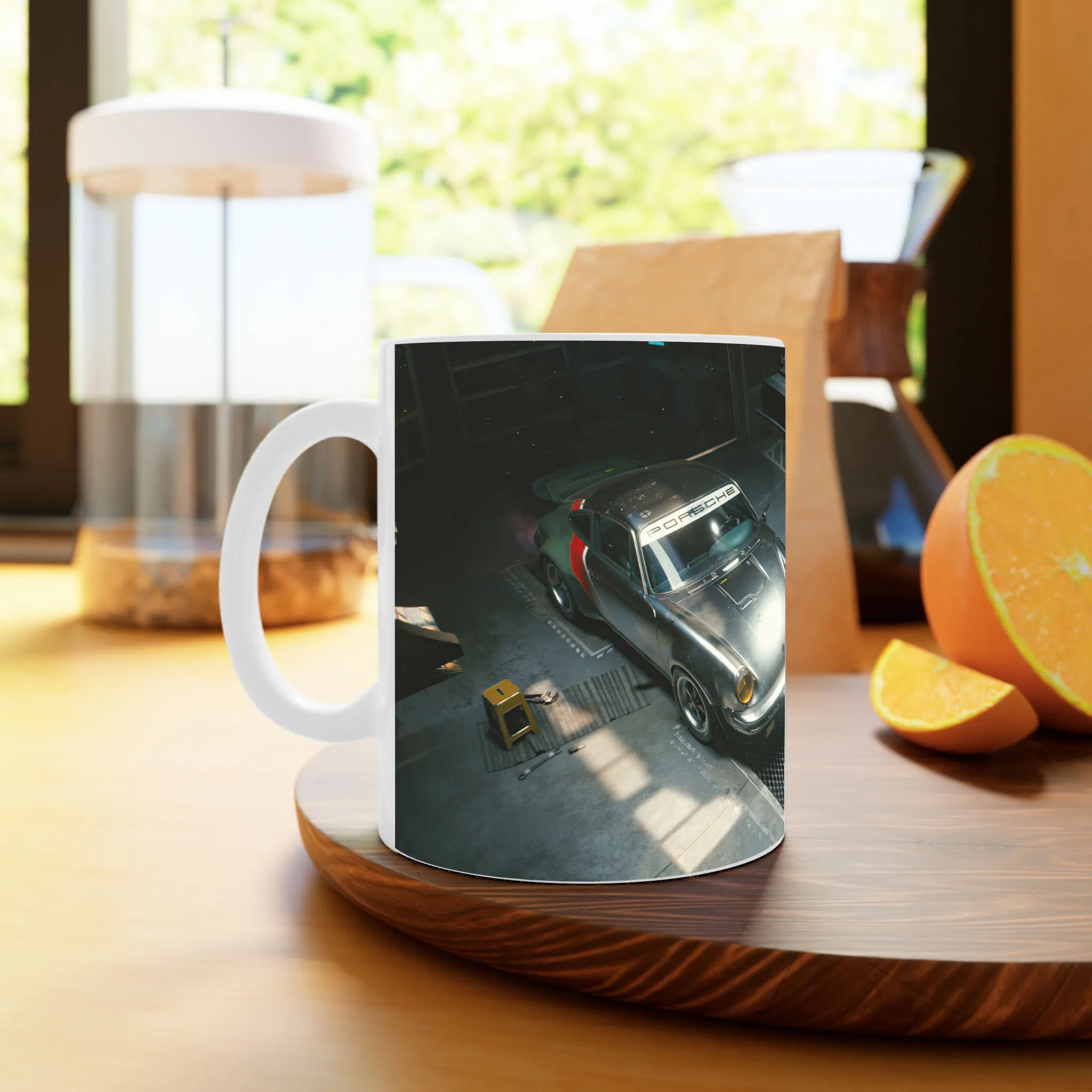 ماگ لیمینات طرح بازی سایبرپانک Cyberpunk 2077 Game کد NM6753 — تصویر 2