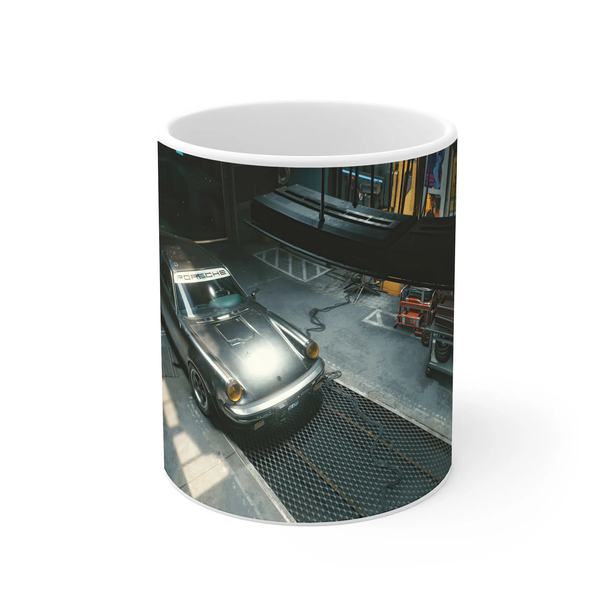 ماگ لیمینات طرح بازی سایبرپانک Cyberpunk 2077 Game کد NM6753 — تصویر 3