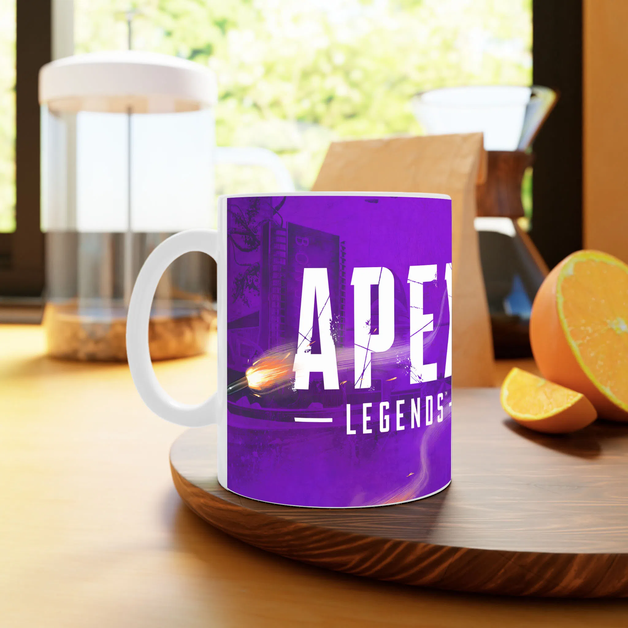 ماگ لیمینات طرح بازی Apex Legends Game کد NM5953 — تصویر 2