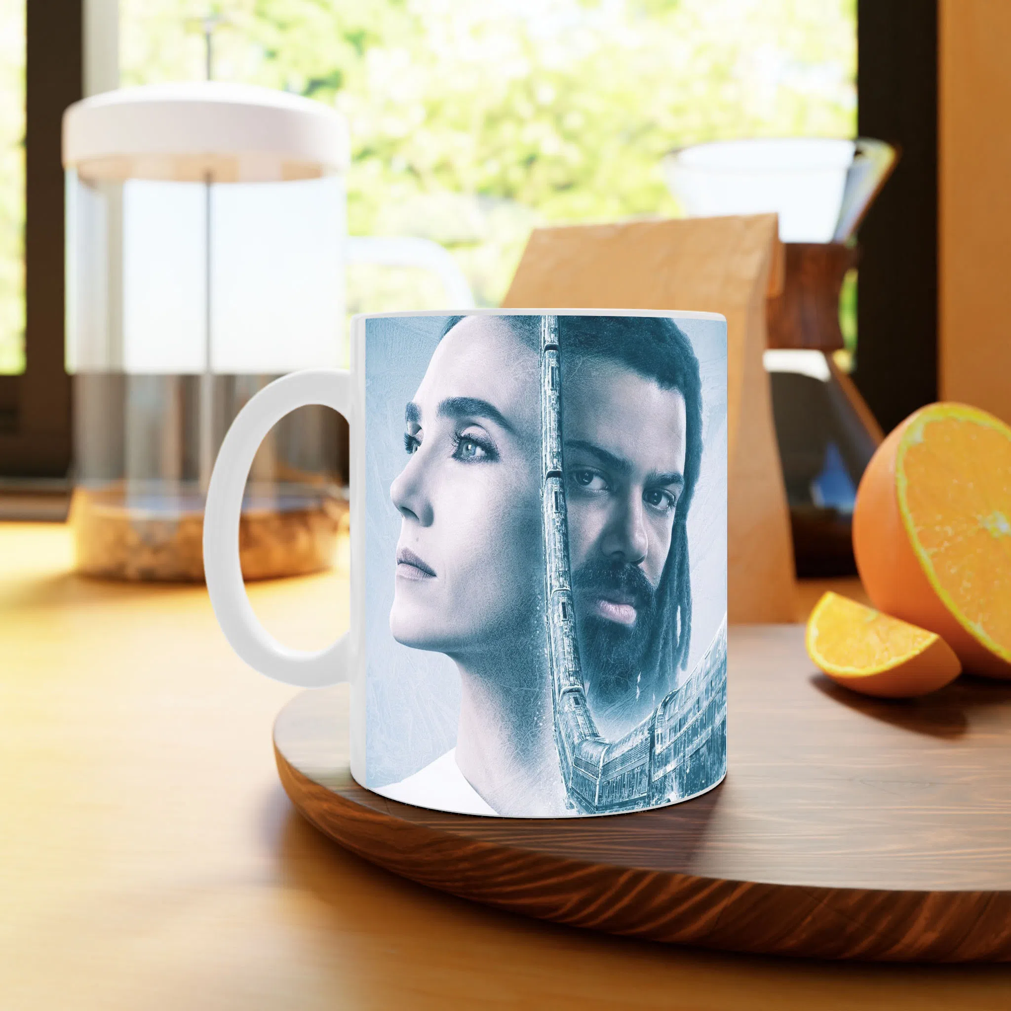 ماگ لیمینات طرح سریال Snowpiercer کد NM4998 — تصویر 3