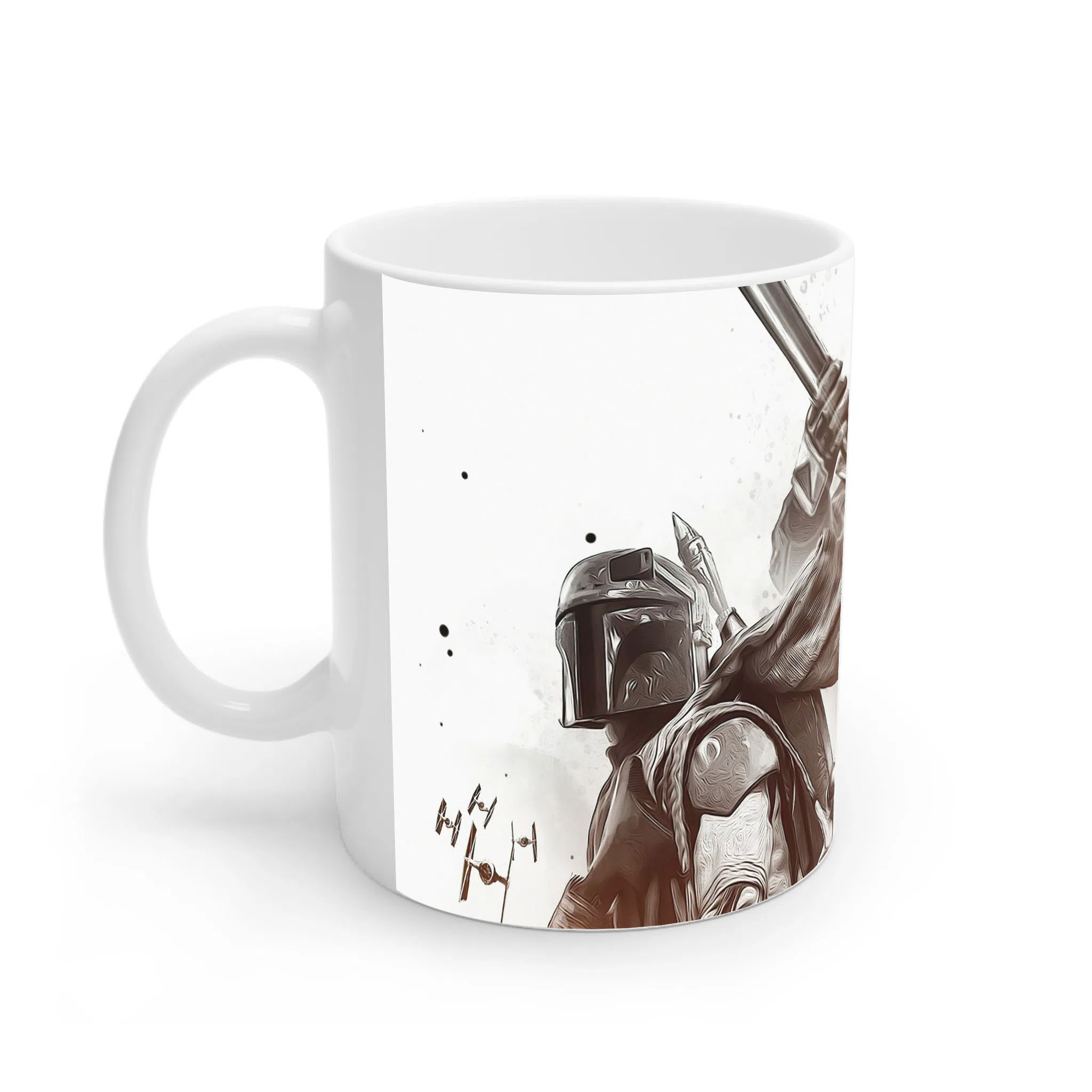ماگ لیمینات طرح سریال مندلورین The Mandalorian کد NM5489 — تصویر 2