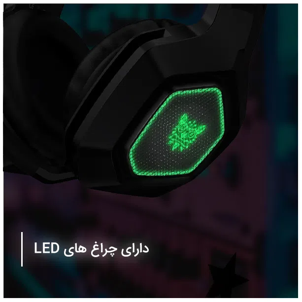 هدست مخصوص بازی اونیکوما مدل  k10 ( 2.4G) — تصویر 13
