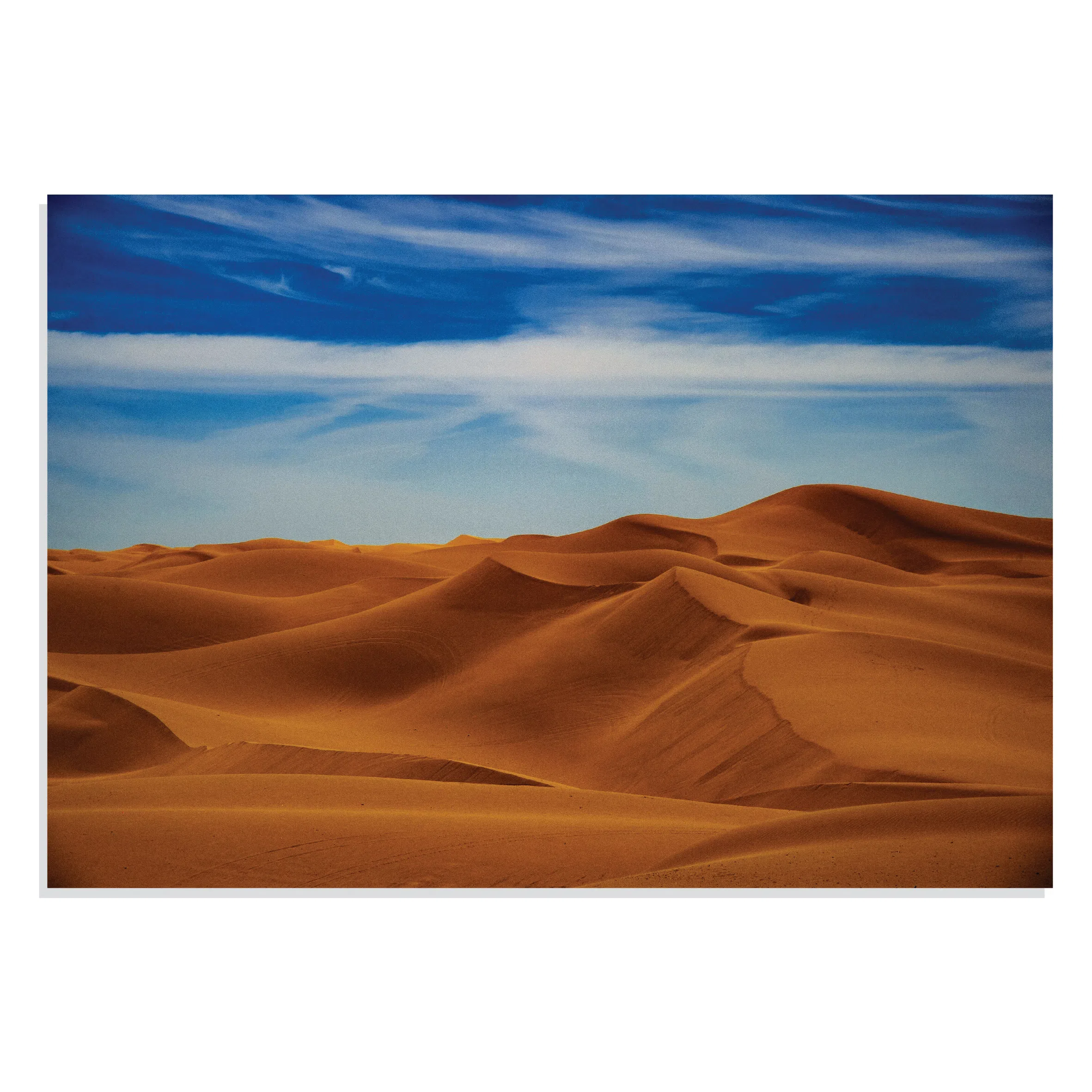 تابلو شاسی طرح روز آفتابی در بیابان Sunny Day in Desert مدل NV0870