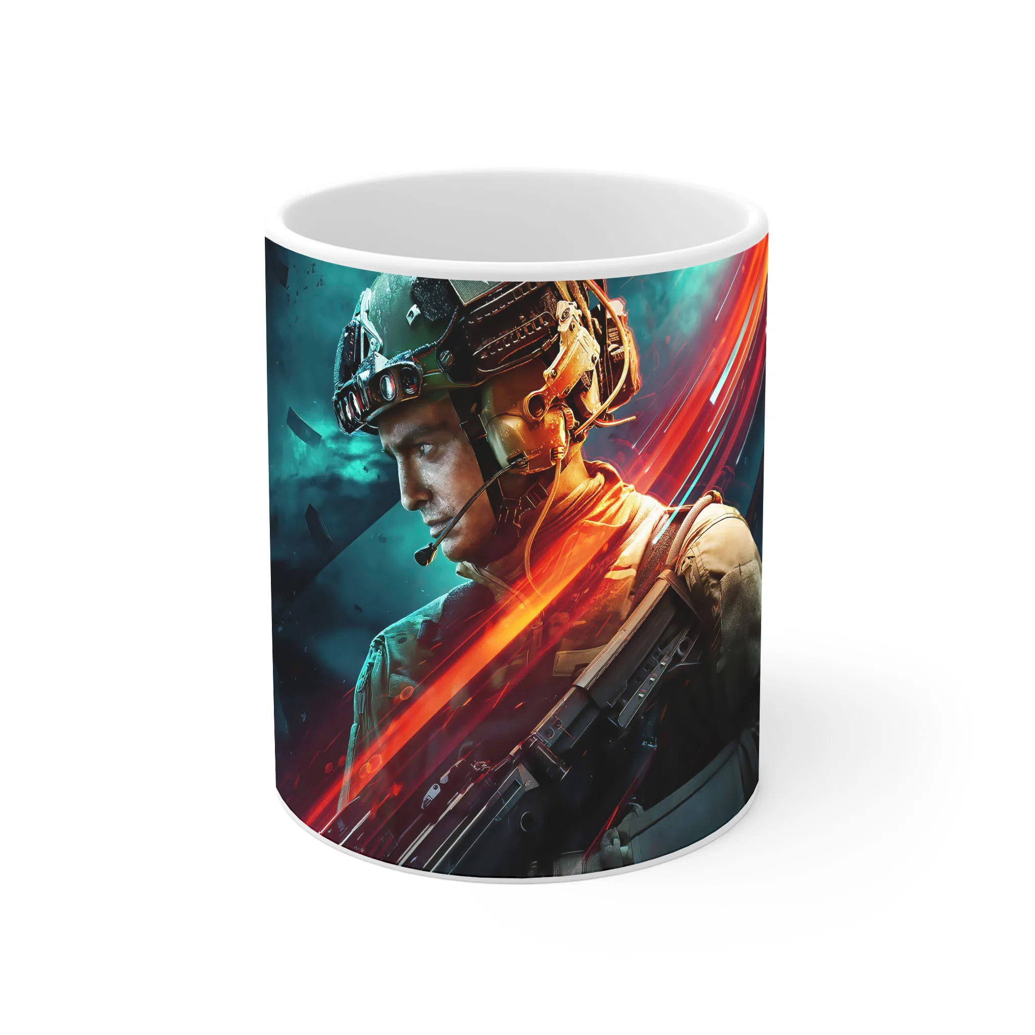 ماگ لیمینات طرح بازی بتلفیلد Battlefield Game کد NM6204 — تصویر 3