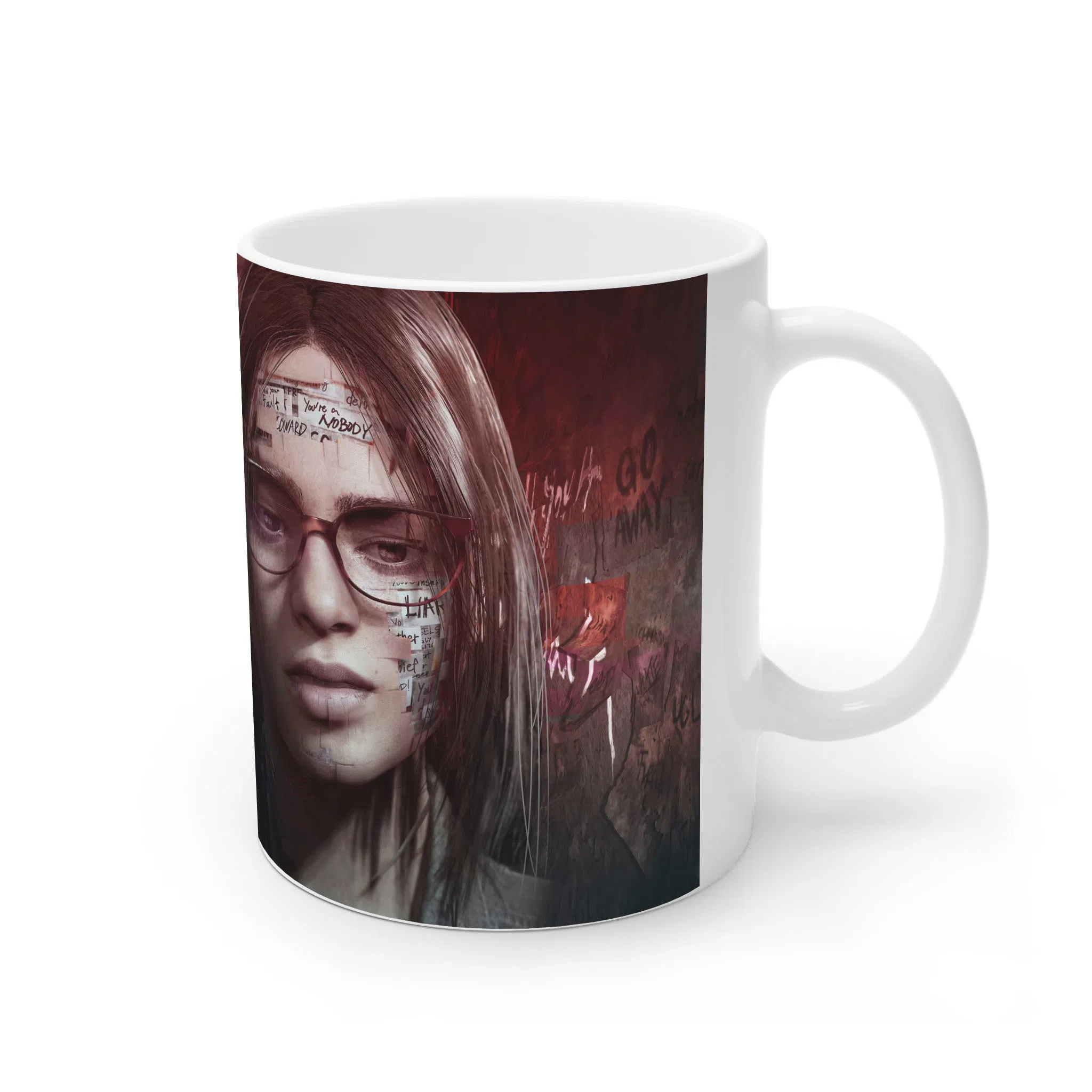 ماگ لیمینات طرح بازی Silent Hill Game کد NM9417 — تصویر 3