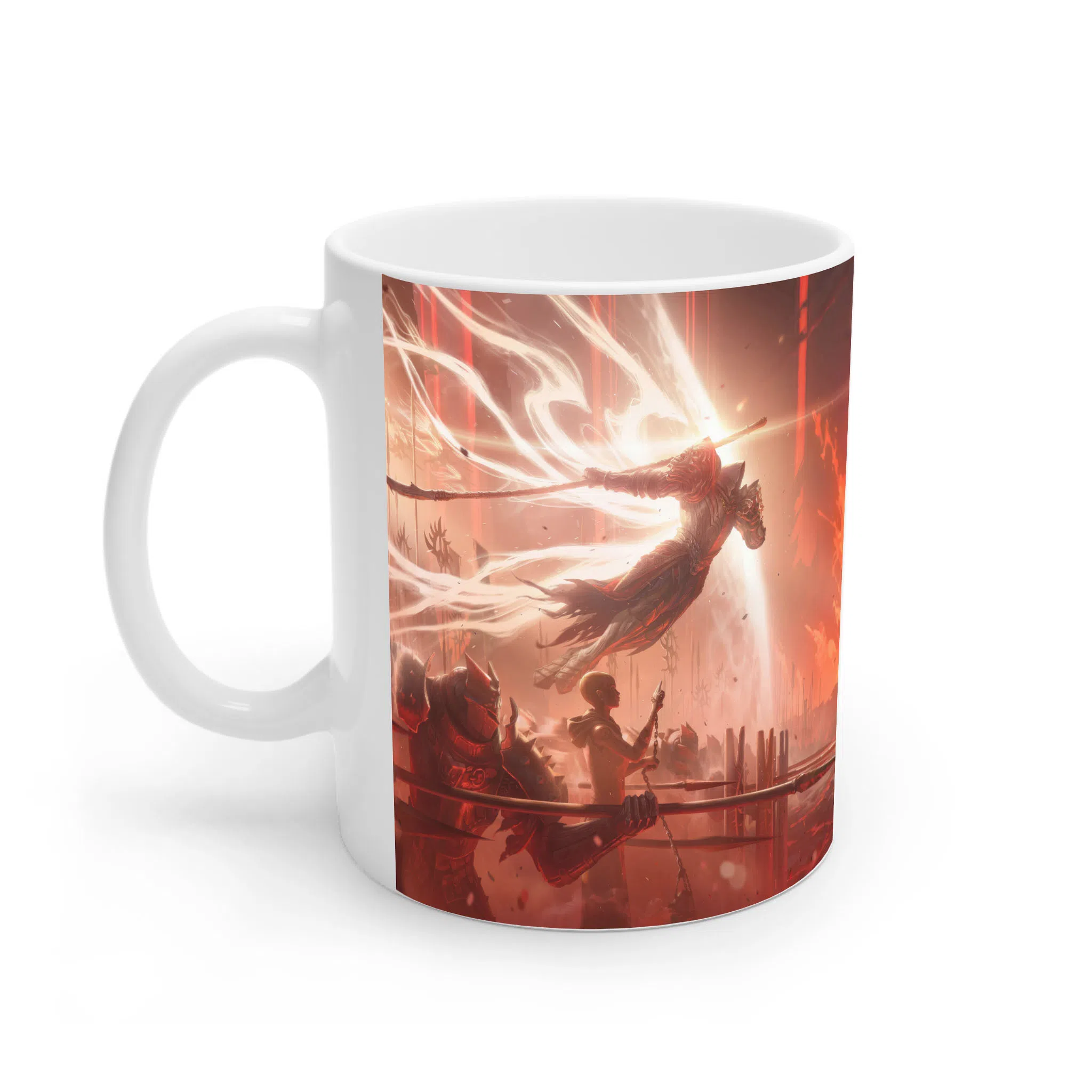 ماگ لیمینات طرح بازی دیابلو Diablo Game نبرد خیر و شر کد NM7002 — تصویر 3