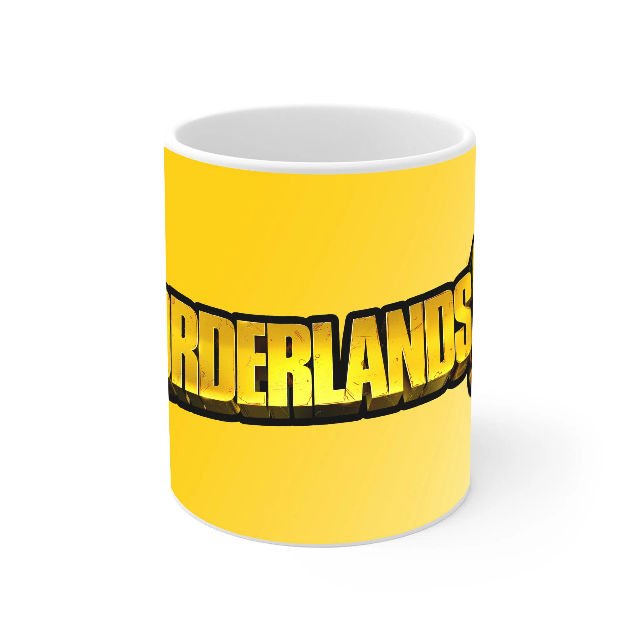 ماگ لیمینات طرح بازی بوردرلند Borderlands Game کد NM6273 — تصویر 2