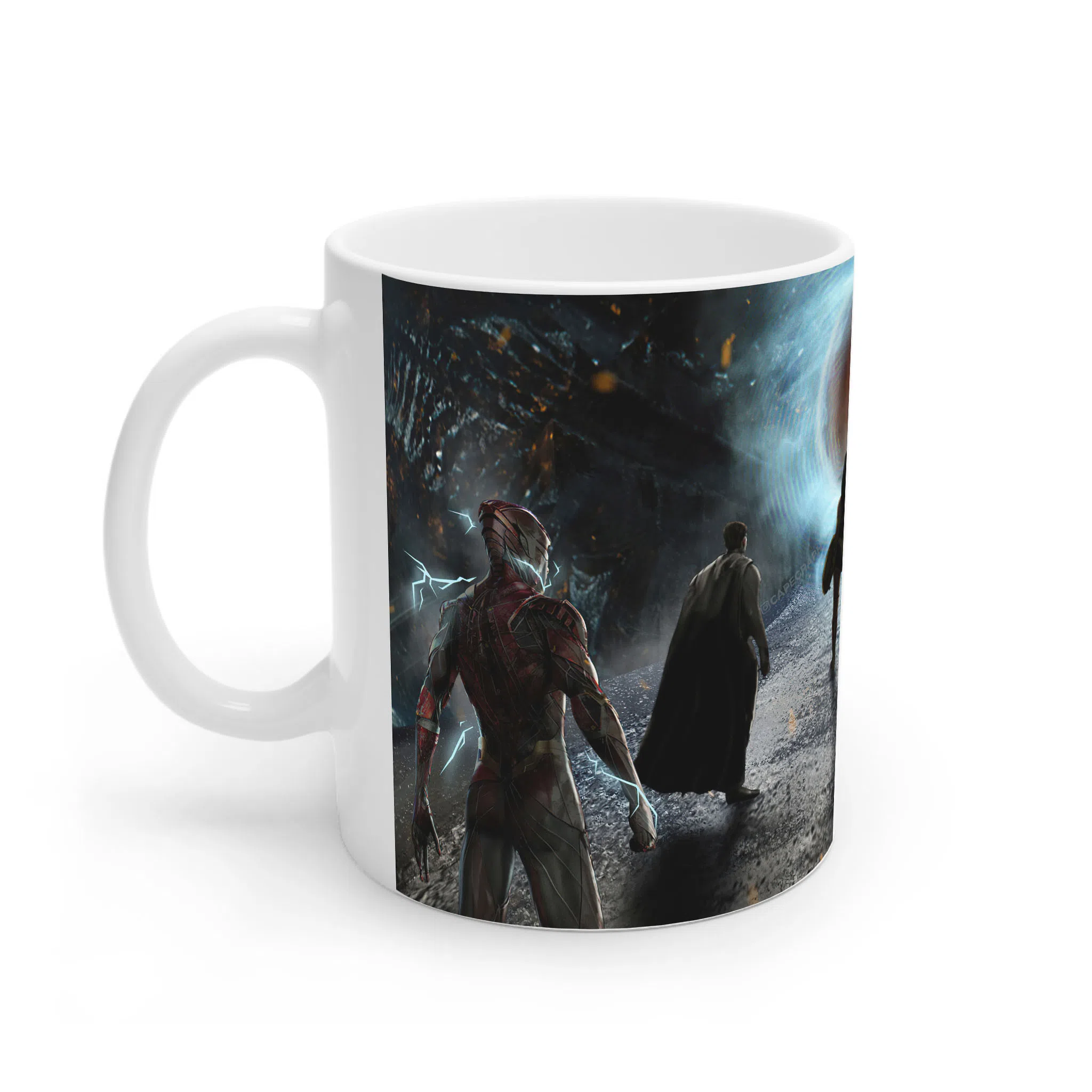 ماگ لیمینات طرح فیلم لیگ عدالت Justice League کد NM11825 — تصویر 2