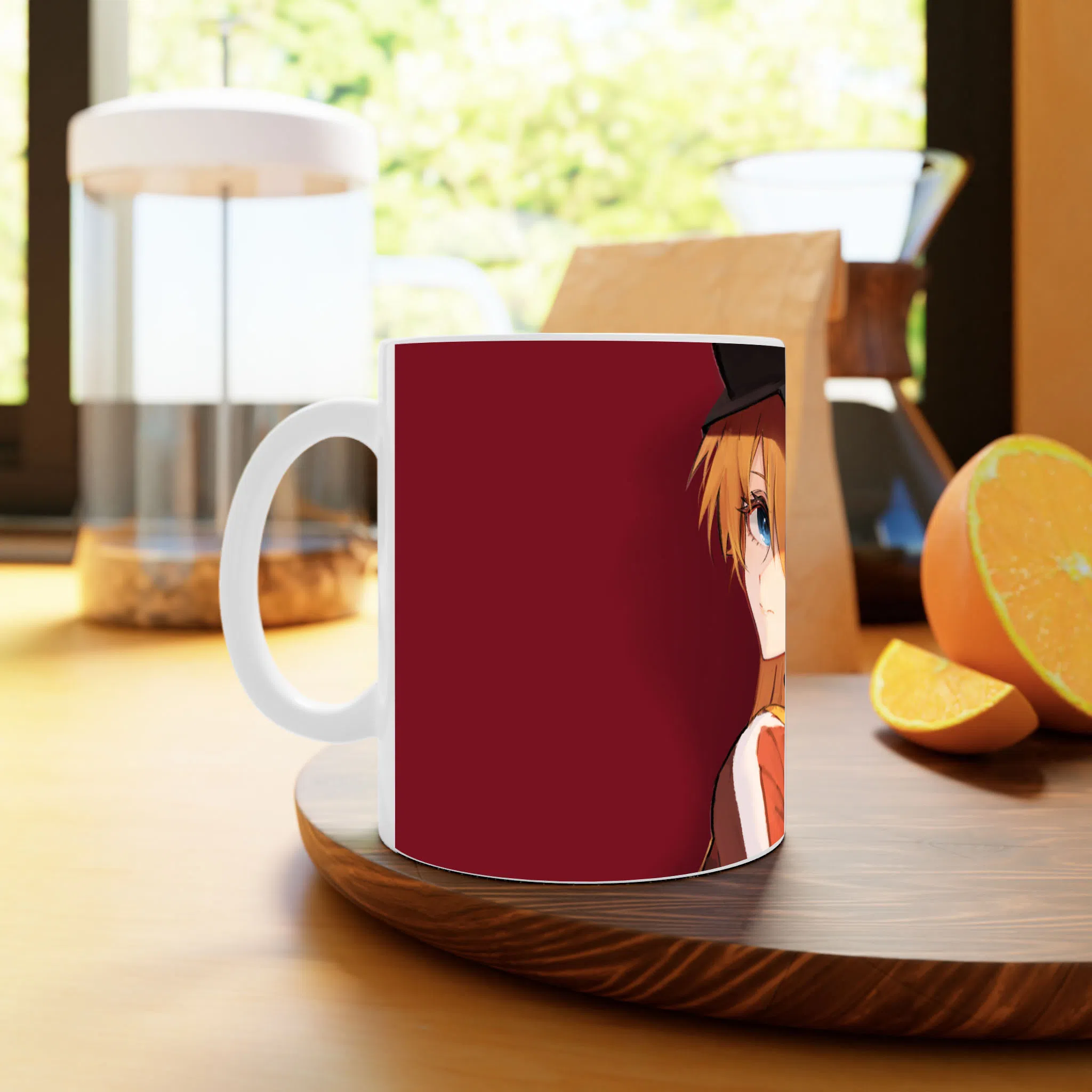 ماگ لیمینات طرح انیمه Evangelion کد NM0796 — تصویر 3