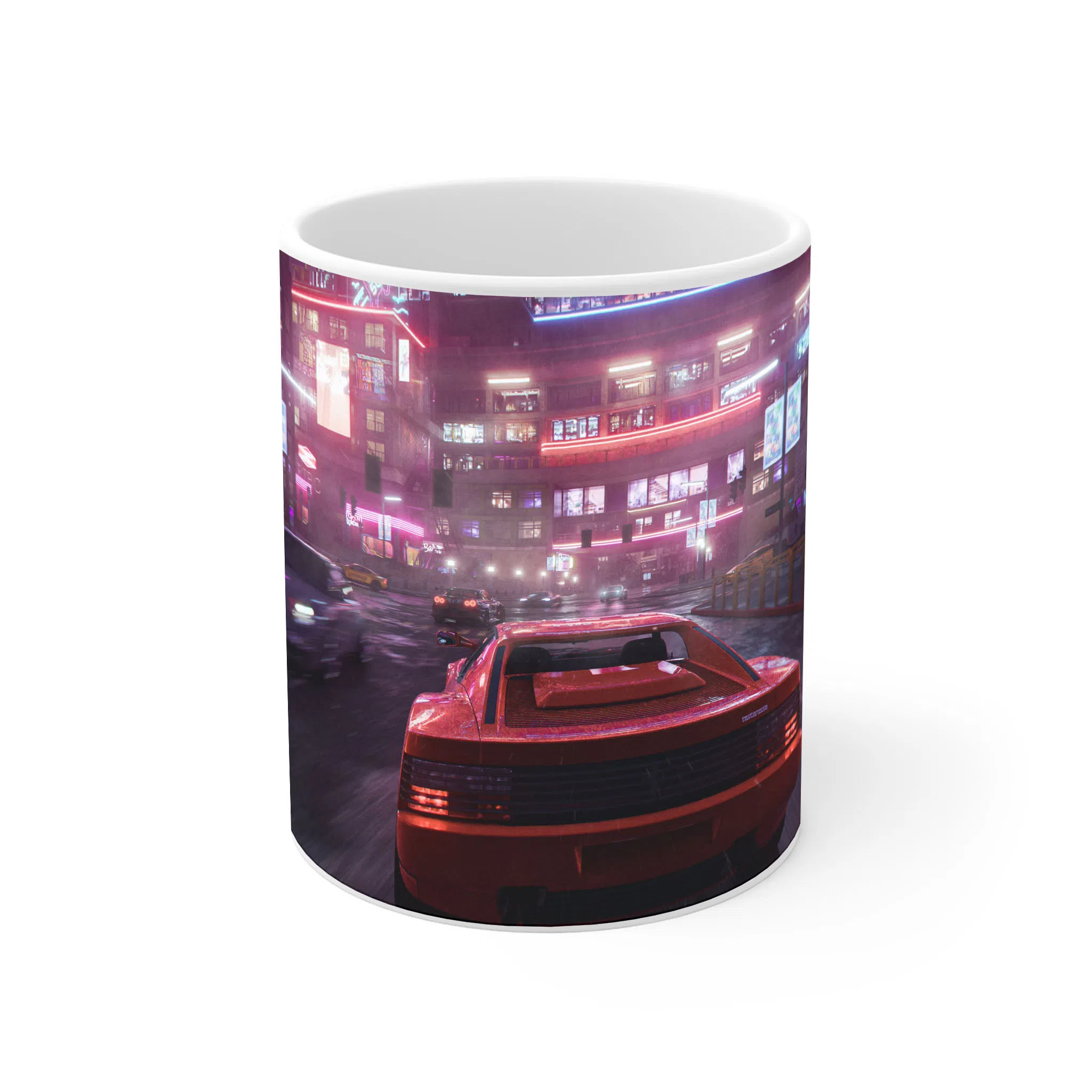 ماگ لیمینات طرح بازی سایبرپانک Cyberpunk 2077 Game کد NM6741 — تصویر 2