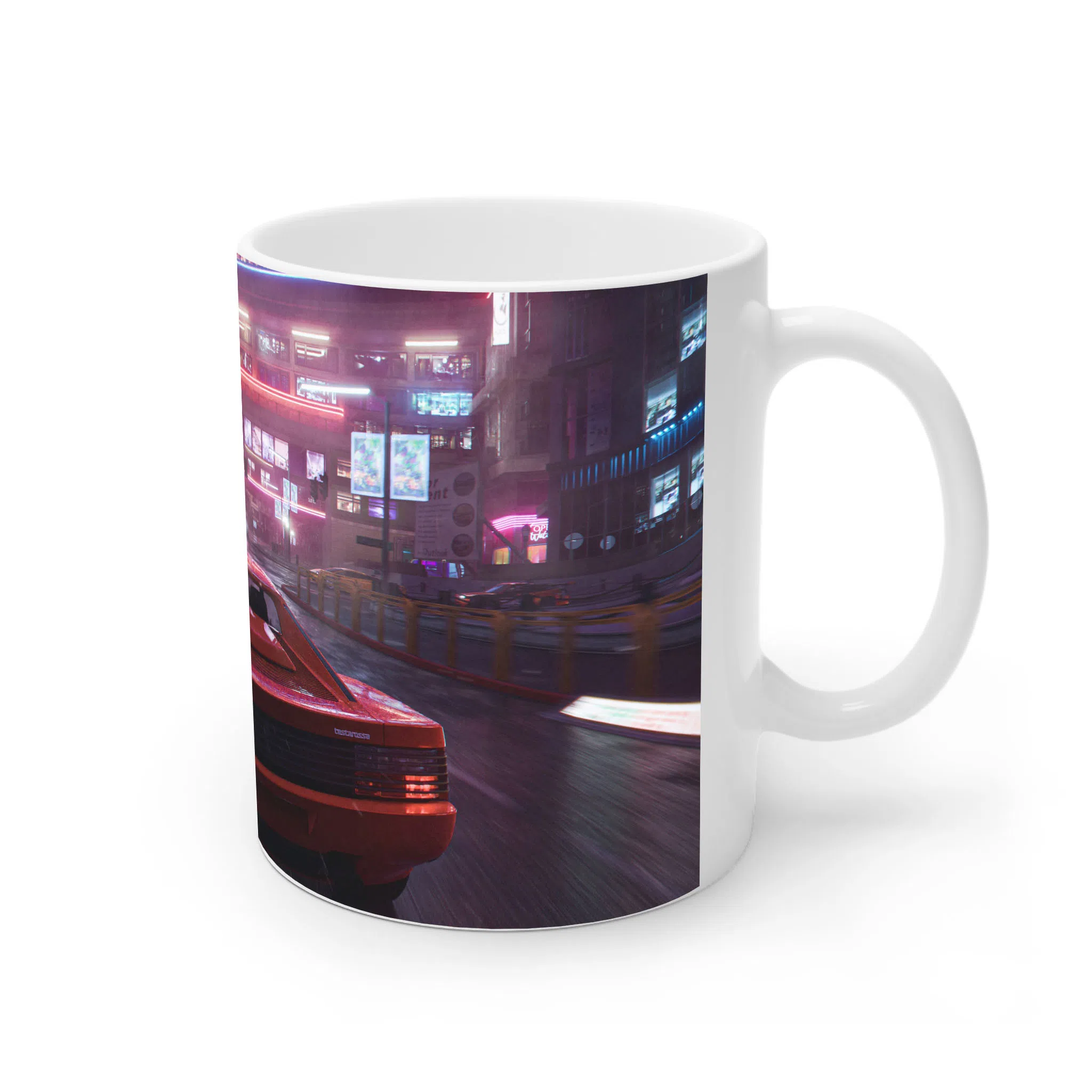 ماگ لیمینات طرح بازی سایبرپانک Cyberpunk 2077 Game کد NM6741 — تصویر 4