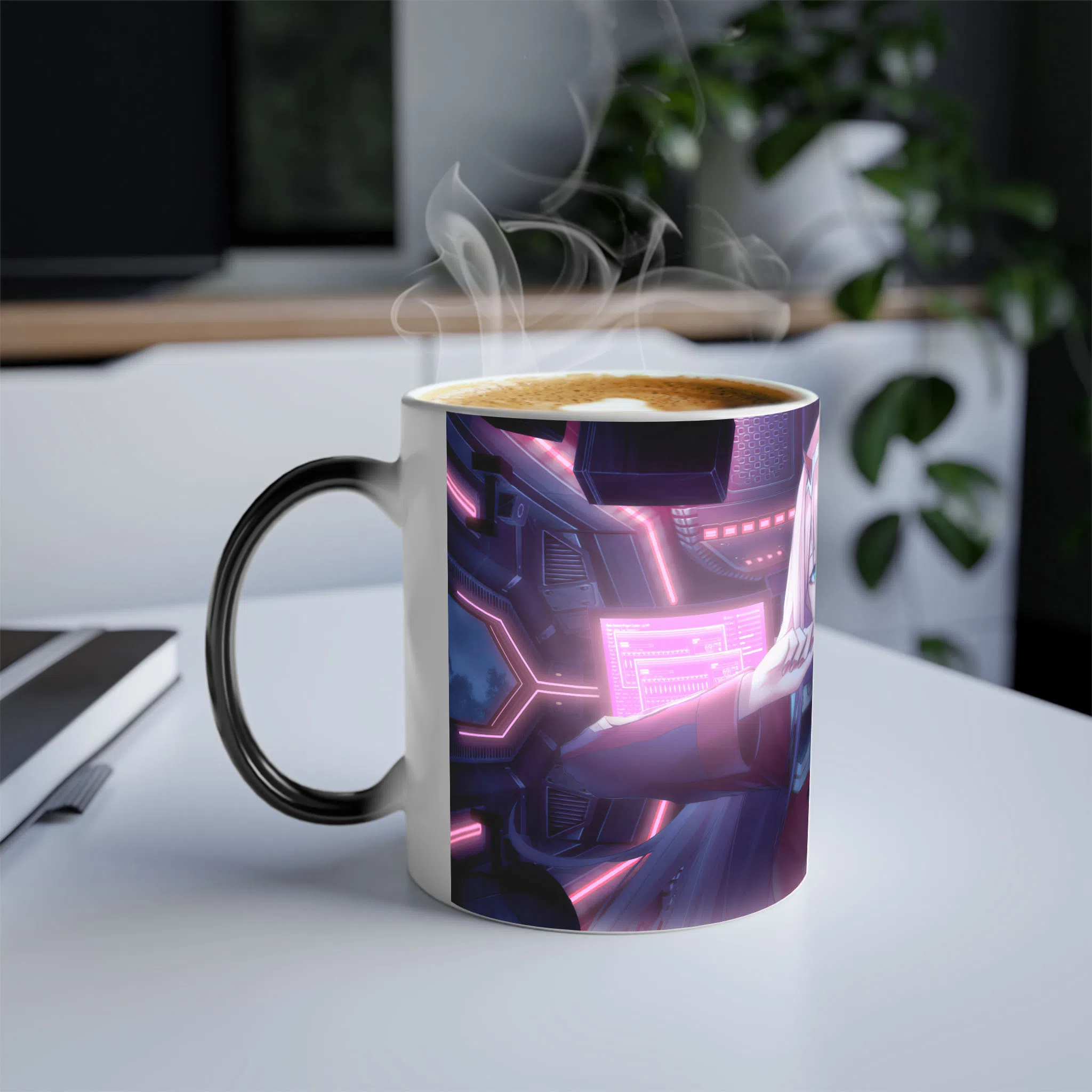 ماگ حرارتی لیمینات طرح انیمه Darling in the Franxx کد NM0601 — تصویر 3