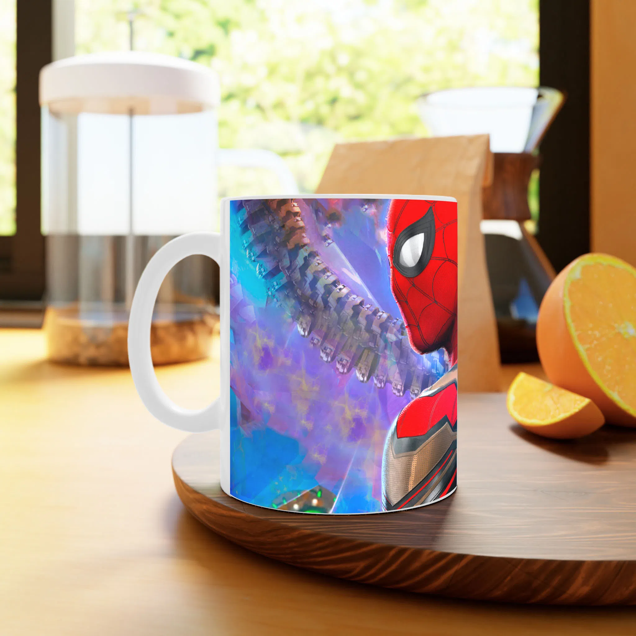 ماگ لیمینات طرح فیلم مرد عنکبوتی اسپایدرمن Spider Man کد NM12517 — تصویر 3