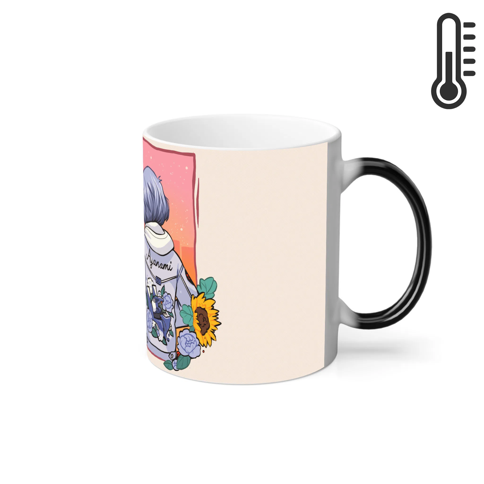 ماگ حرارتی لیمینات طرح انیمه Evangelion کد NM0782 — تصویر 2