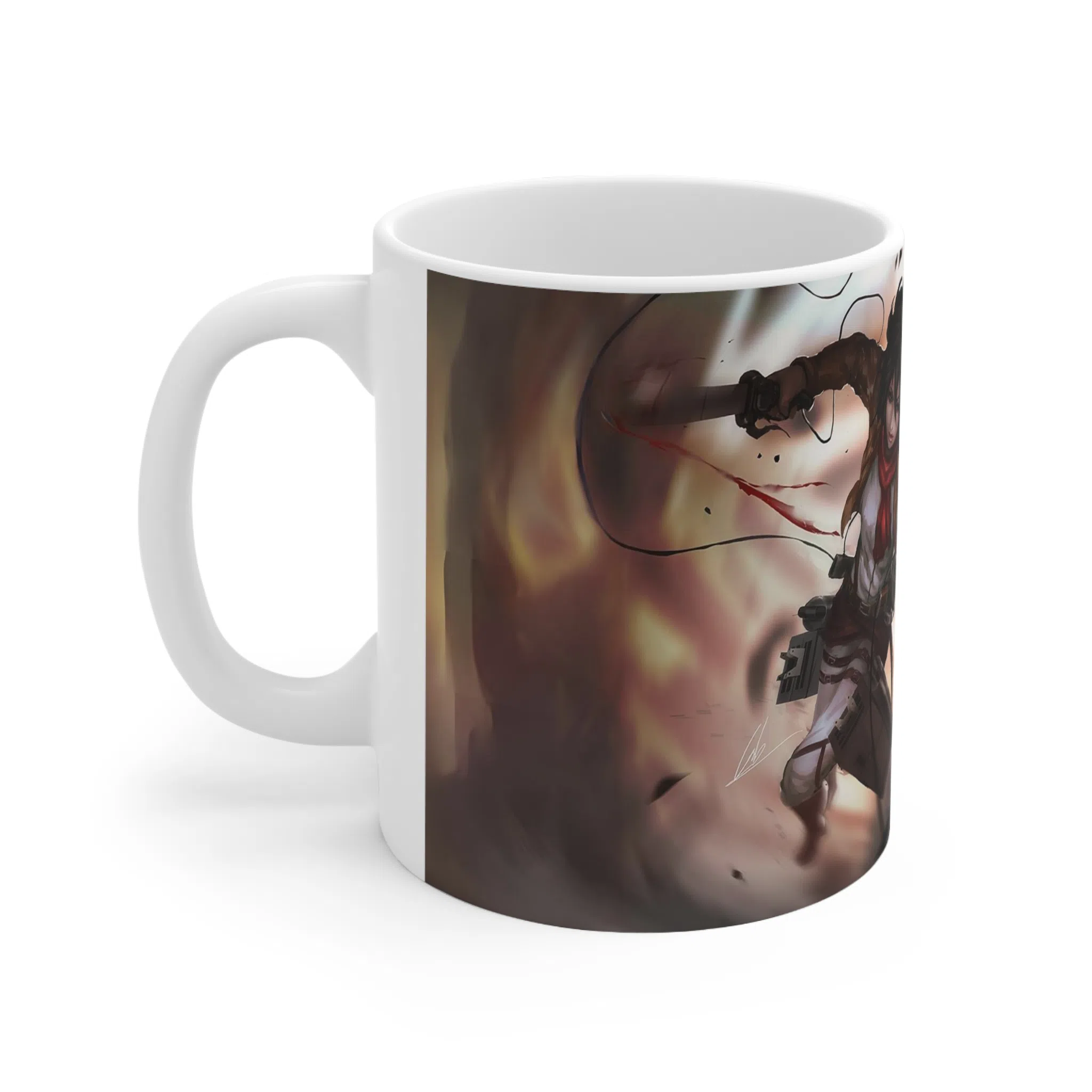 ماگ طرح انیمه اتک ان تایتان Attack on the Titan مدل NM2533 — تصویر 2