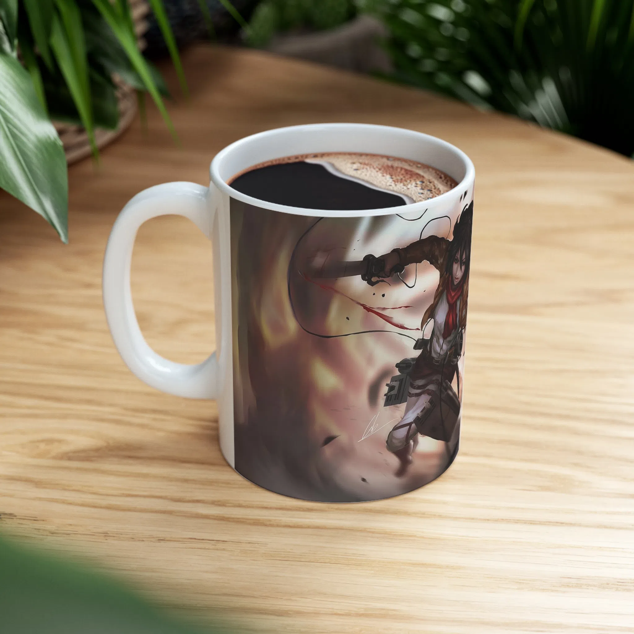 ماگ طرح انیمه اتک ان تایتان Attack on the Titan مدل NM2533 — تصویر 4