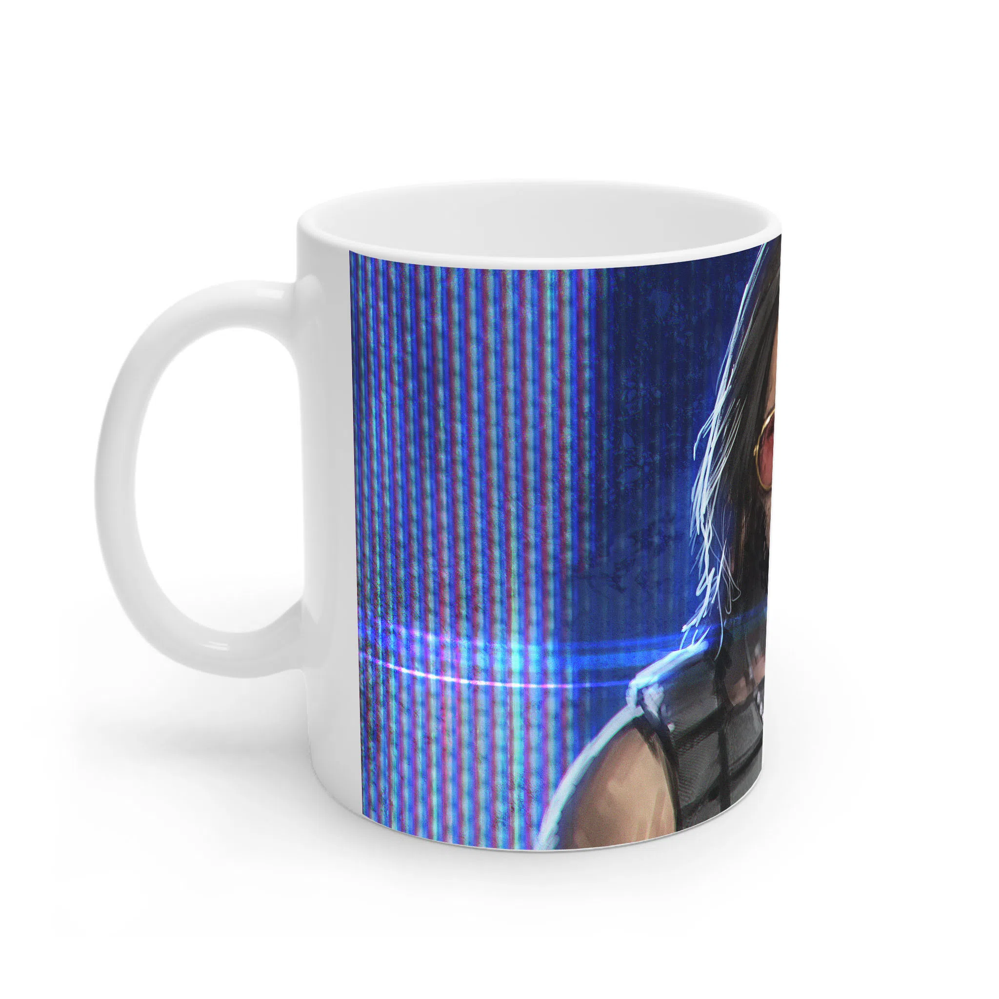 ماگ لیمینات طرح بازی سایبرپانک Cyberpunk 2077 Game کد NM6630