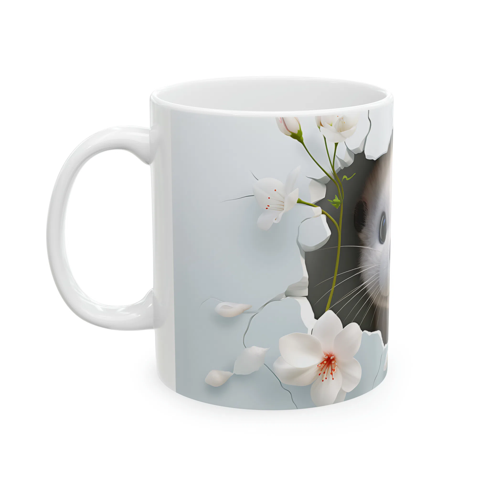 ماگ طرح سه بعدی سمور بانمک مدل NM3059 — تصویر 6