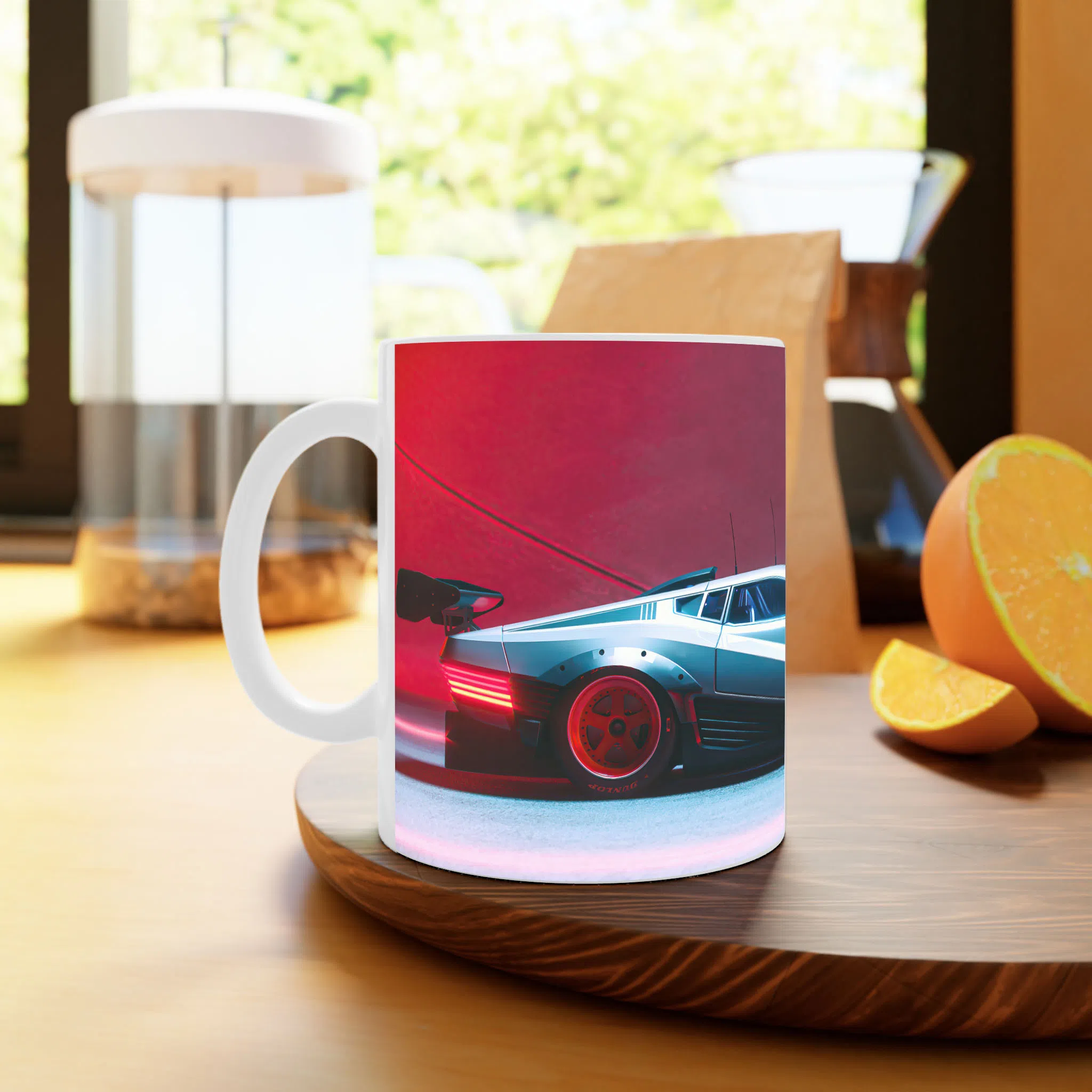 ماگ لیمینات طرح بازی سایبرپانک Cyberpunk 2077 Game کد NM6756 — تصویر 3