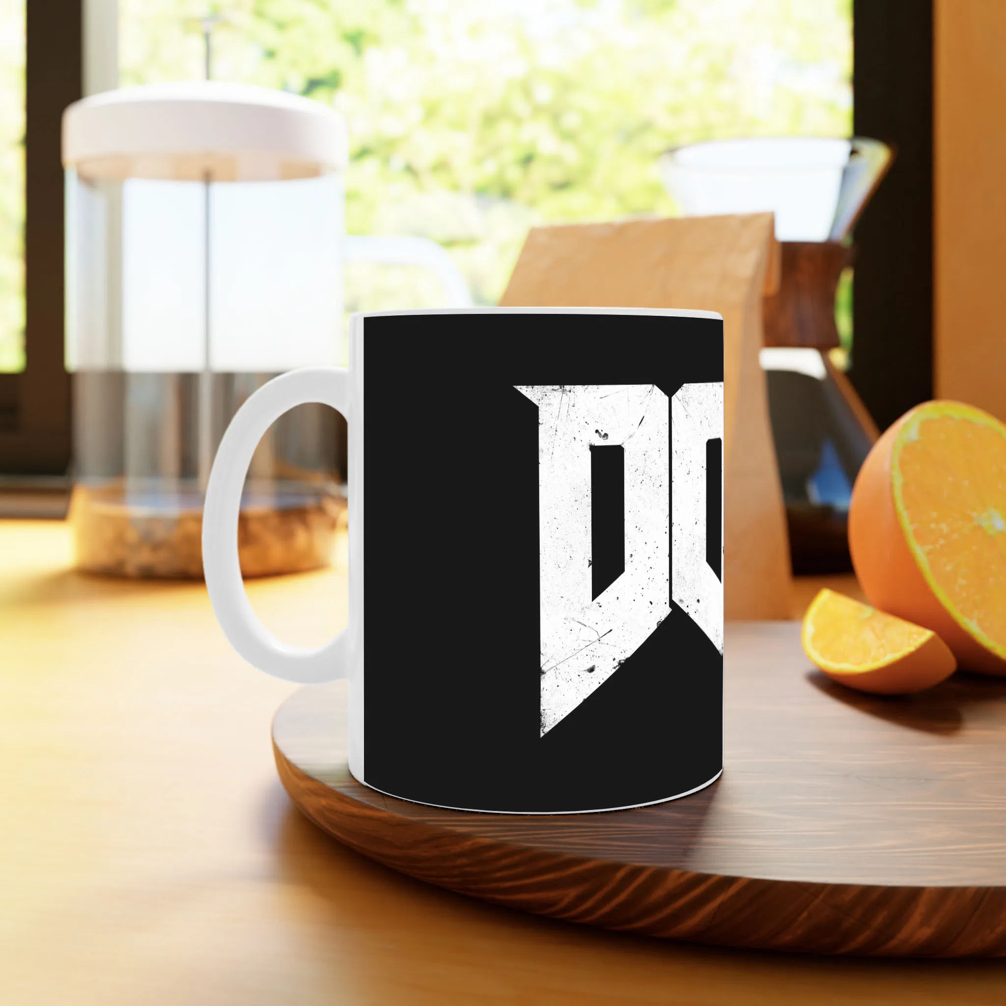 ماگ لیمینات طرح بازی دوم DOOM Game کد NM7042 — تصویر 3