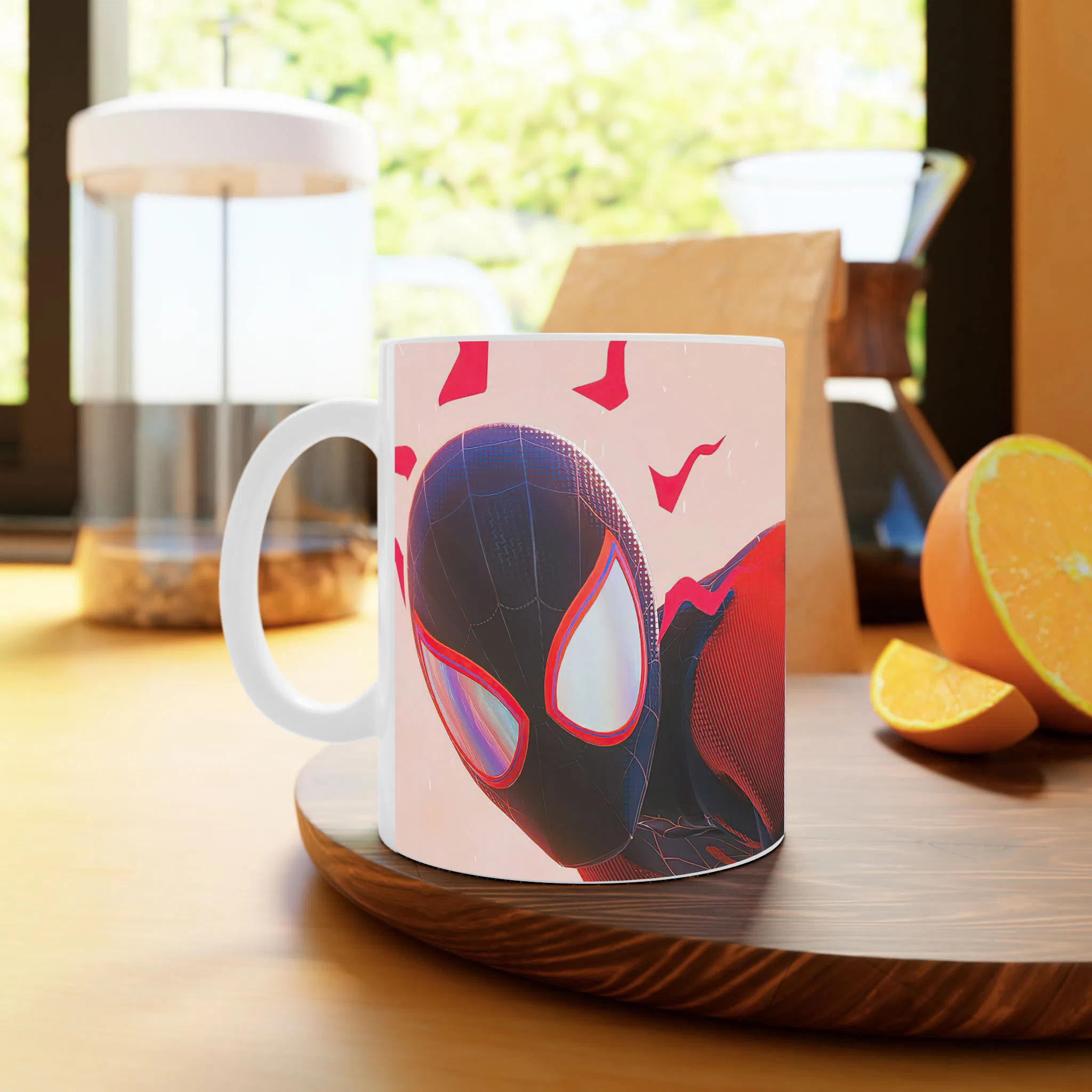 ماگ لیمینات طرح Spider Man Game کد NM9477 — تصویر 3