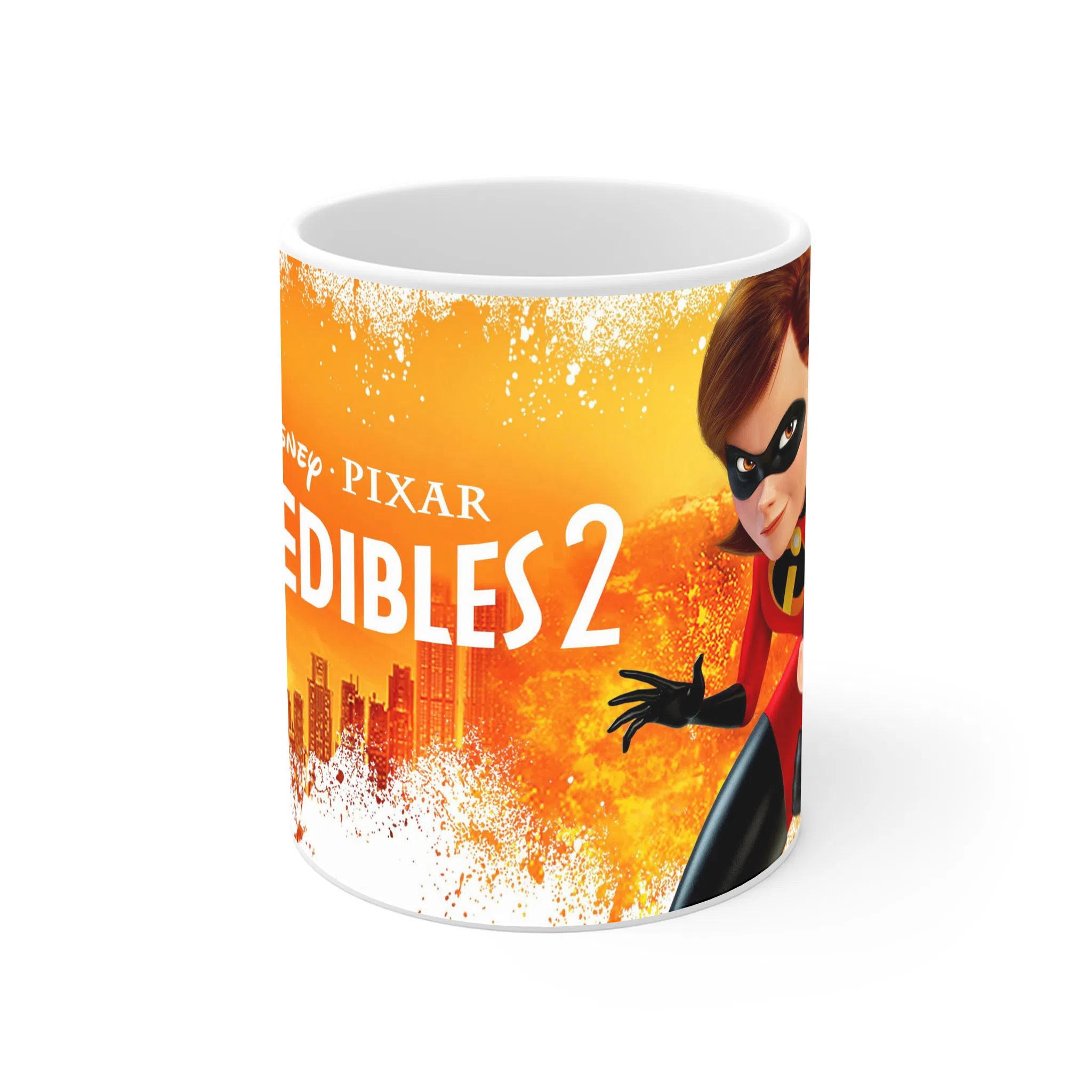 ماگ لیمینات طرح فیلم شگفت انگیزان The Incredibles کد NM12862 — تصویر 2