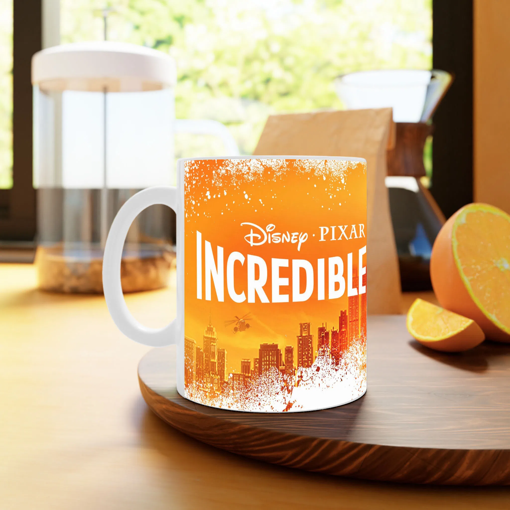 ماگ لیمینات طرح فیلم شگفت انگیزان The Incredibles کد NM12862 — تصویر 3