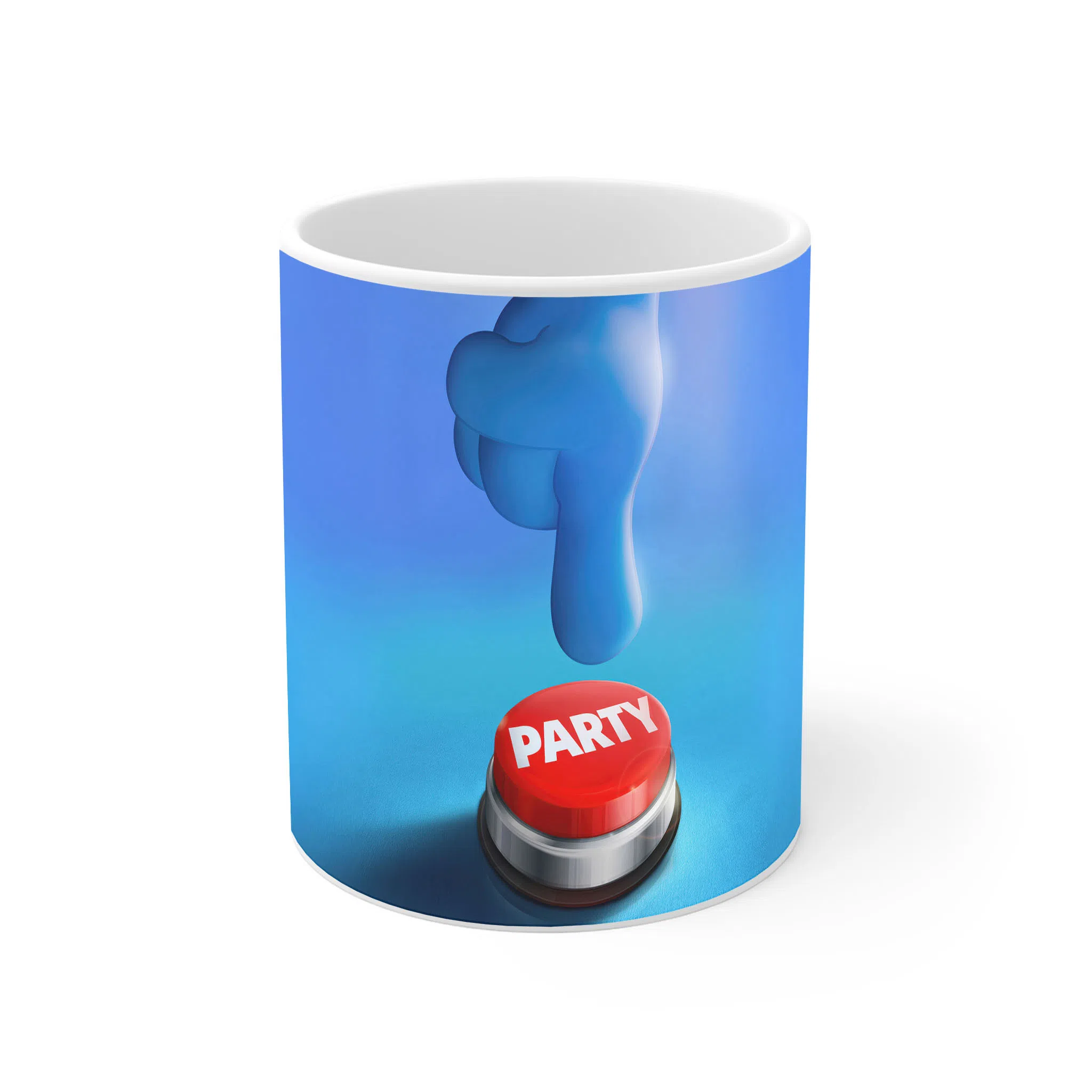ماگ لیمینات طرح The Smurfs کد NM15266