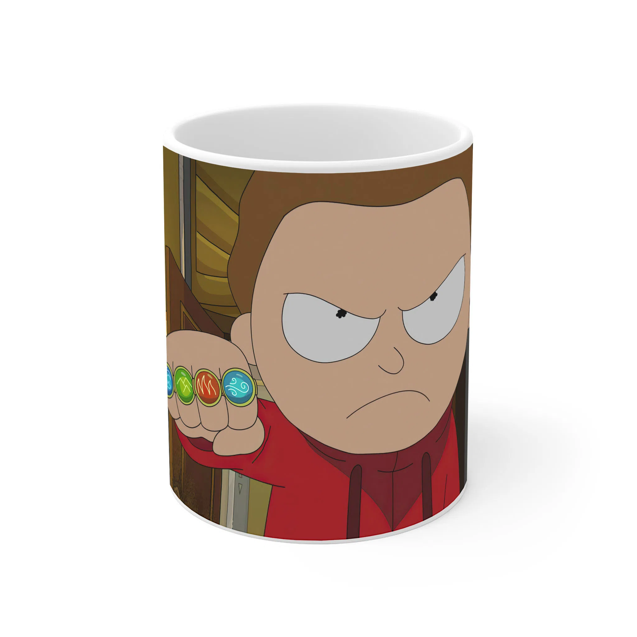 ماگ لیمینات طرح سریال ریک و مورتی Rick and Morty کد NM4877
