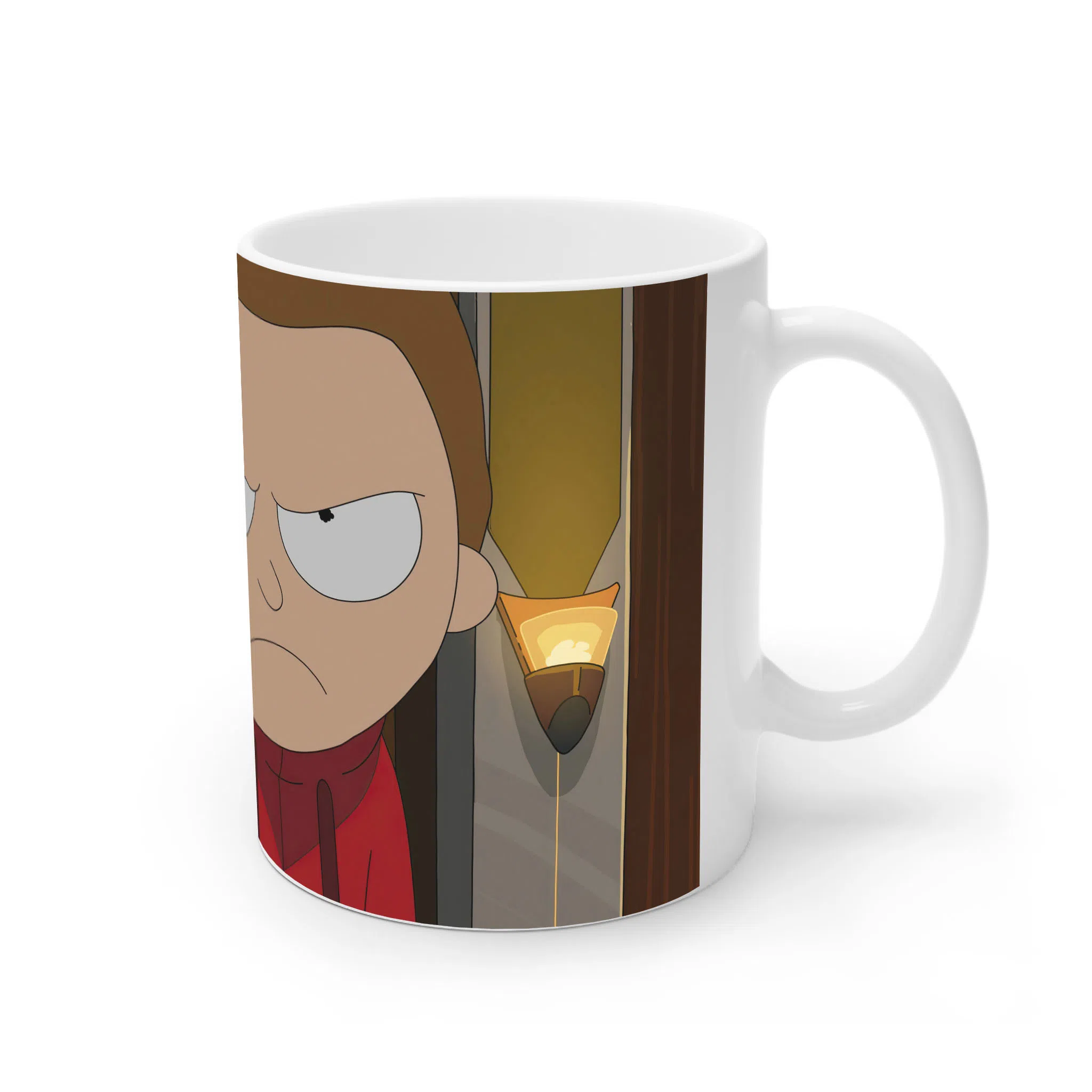 ماگ لیمینات طرح سریال ریک و مورتی Rick and Morty کد NM4877 — تصویر 3
