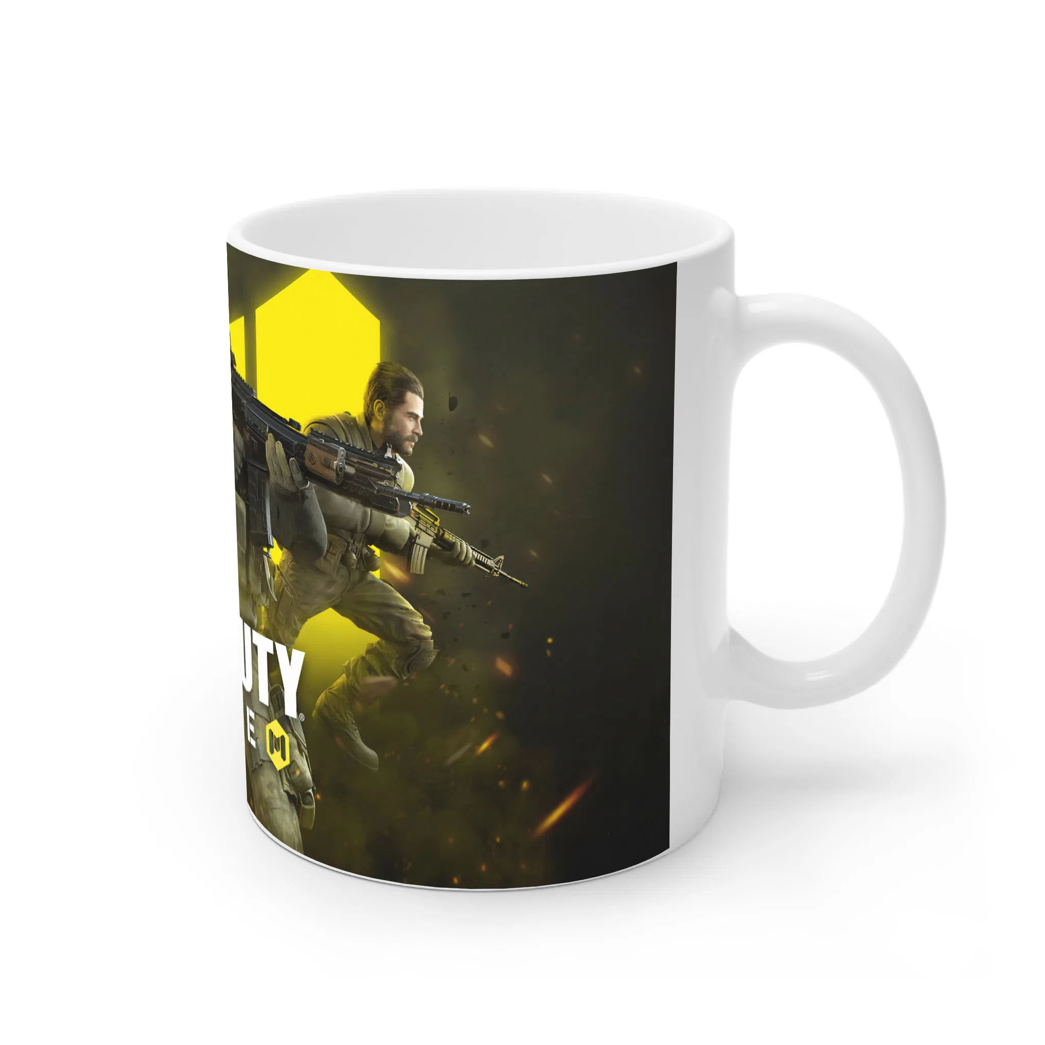 ماگ لیمینات طرح بازی ندای وظیفه Call of Duty Game کد NM6314 — تصویر 4