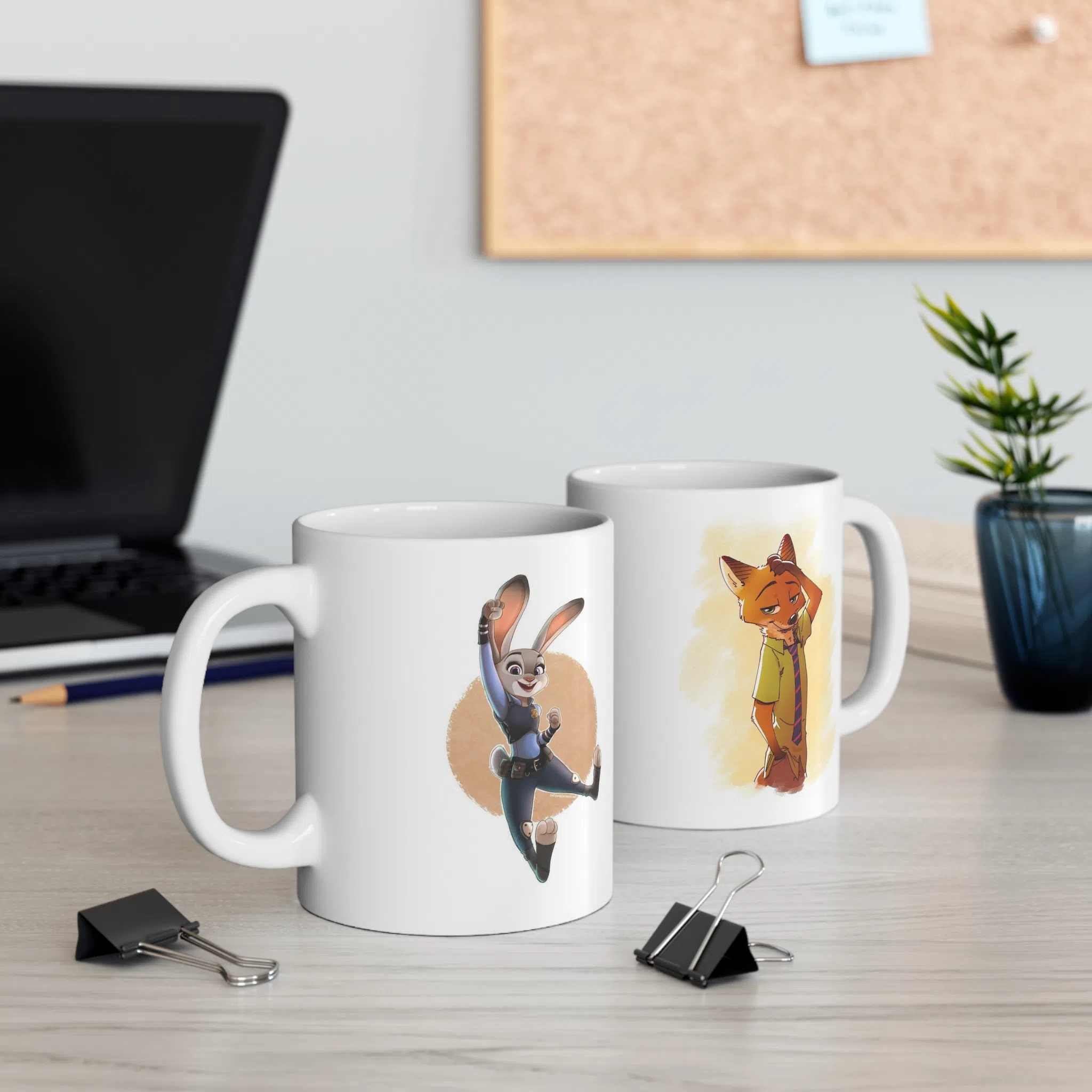 ماگ طرح انیمیشن زوتوپیا Zootopia مدل NM2993 — تصویر 3