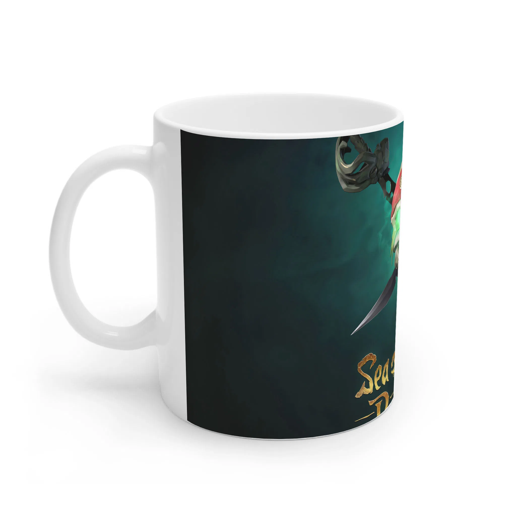 ماگ لیمینات طرح بازی Sea of Thieves Game نماد جادویی دزدان دریایی کد NM9377 — تصویر 2