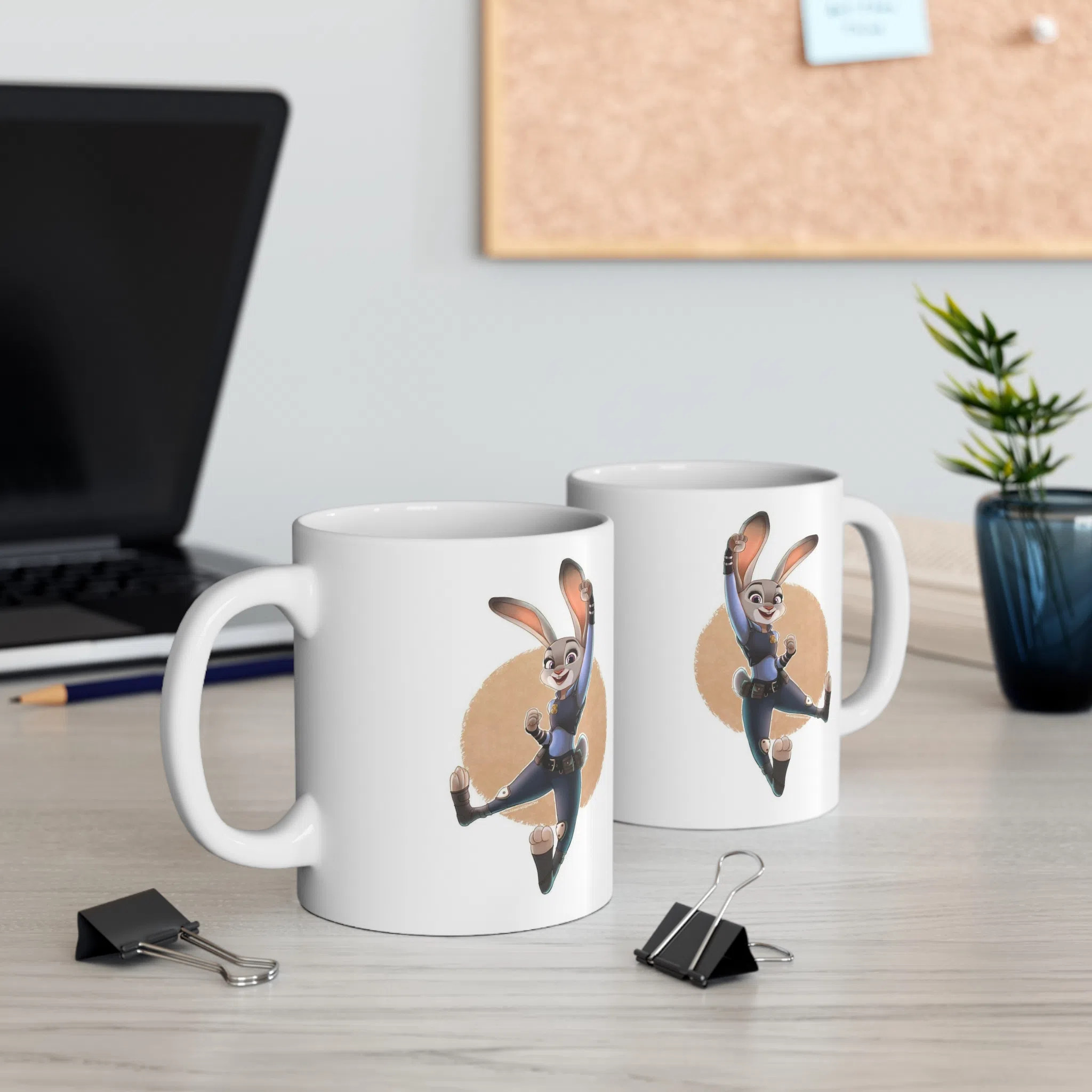 ماگ طرح انیمیشن زوتوپیا Zootopia مدل NM2984 — تصویر 3
