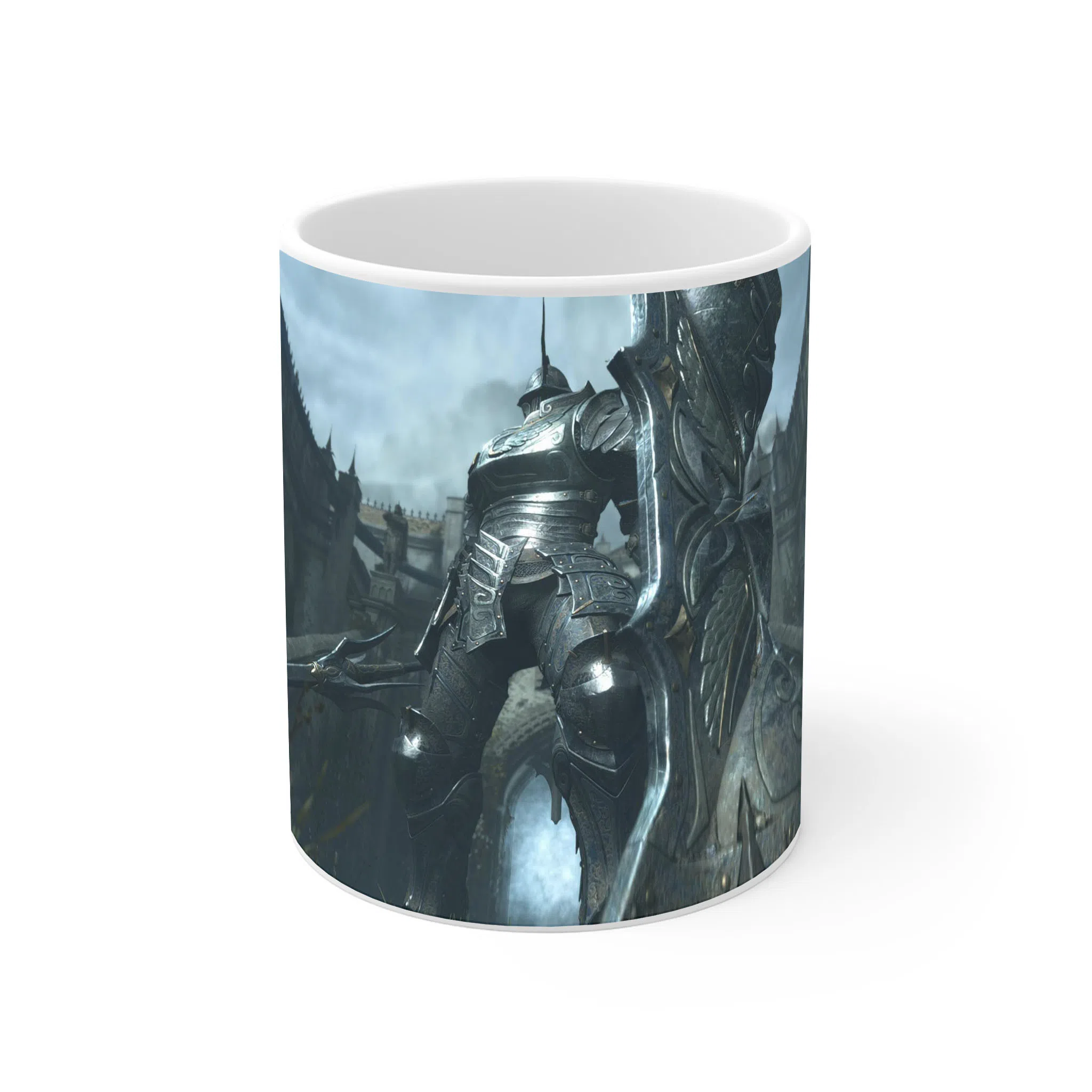 ماگ لیمینات طرح بازی Demons Souls game کد NM6868 — تصویر 2