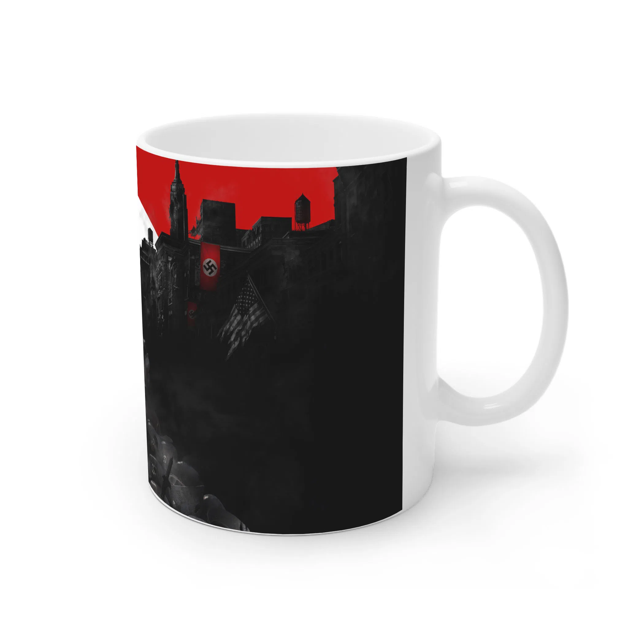 ماگ لیمینات طرح بازی Wolfenstein Game کد NM10419 — تصویر 3