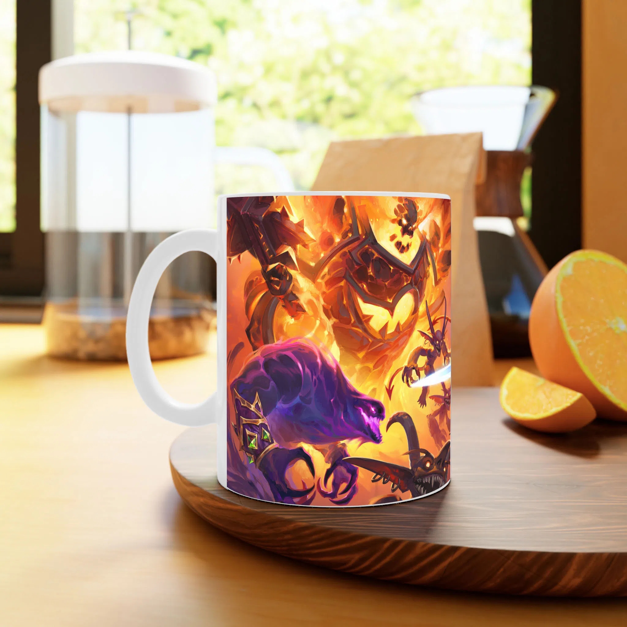 ماگ لیمینات طرح بازی Hearthstone Game کد NM8052 — تصویر 3
