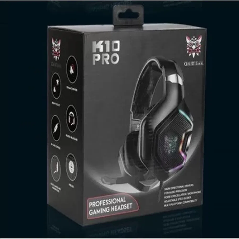 هدست مخصوص بازی اونیکوما مدل K10 Professional — تصویر 4