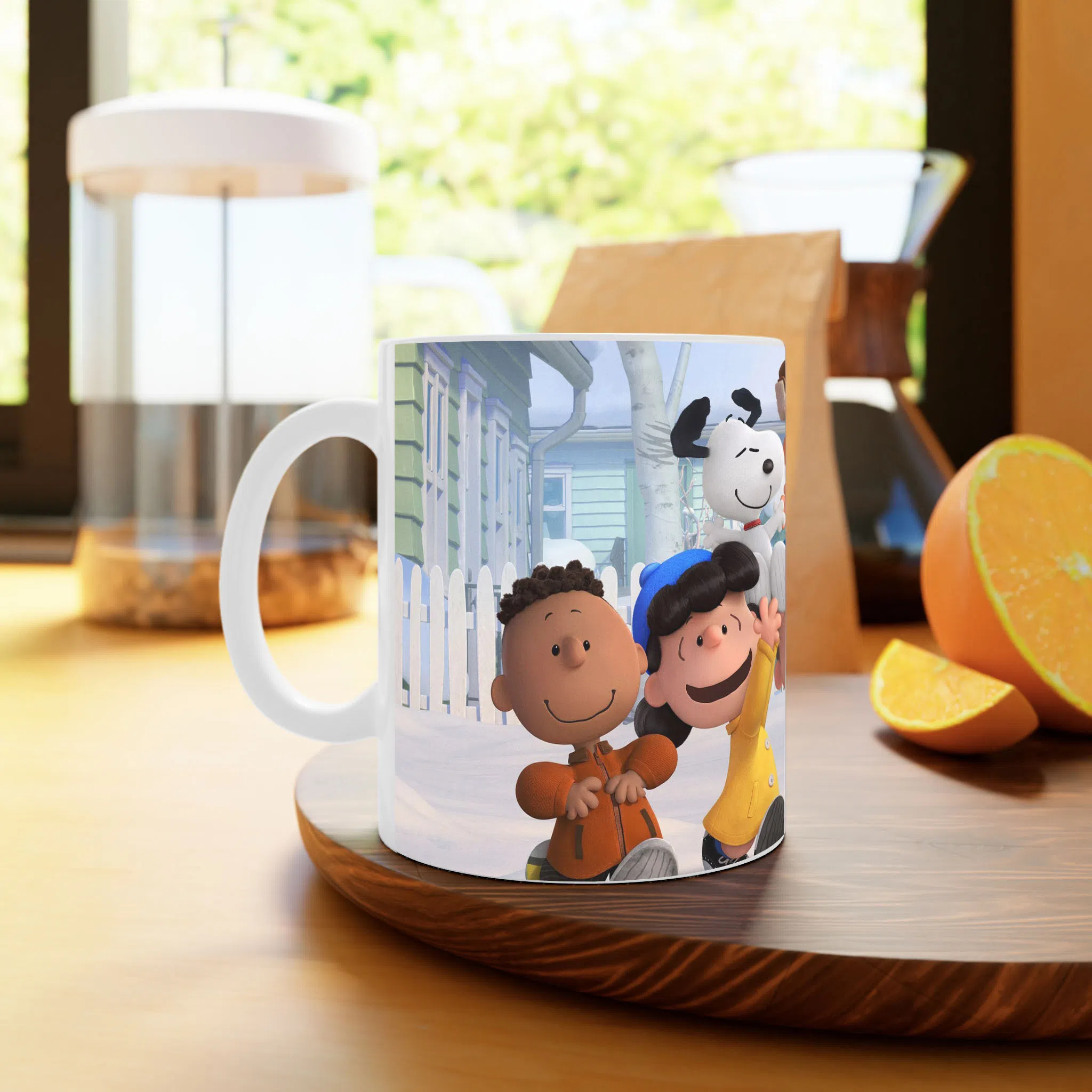 ماگ لیمینات طرح فیلم بادام زمینی The Peanuts کد NM13035 — تصویر 3