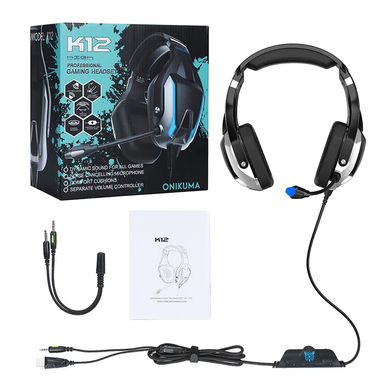 هدست مخصوص بازی اونیکوما کد K12 — تصویر 3