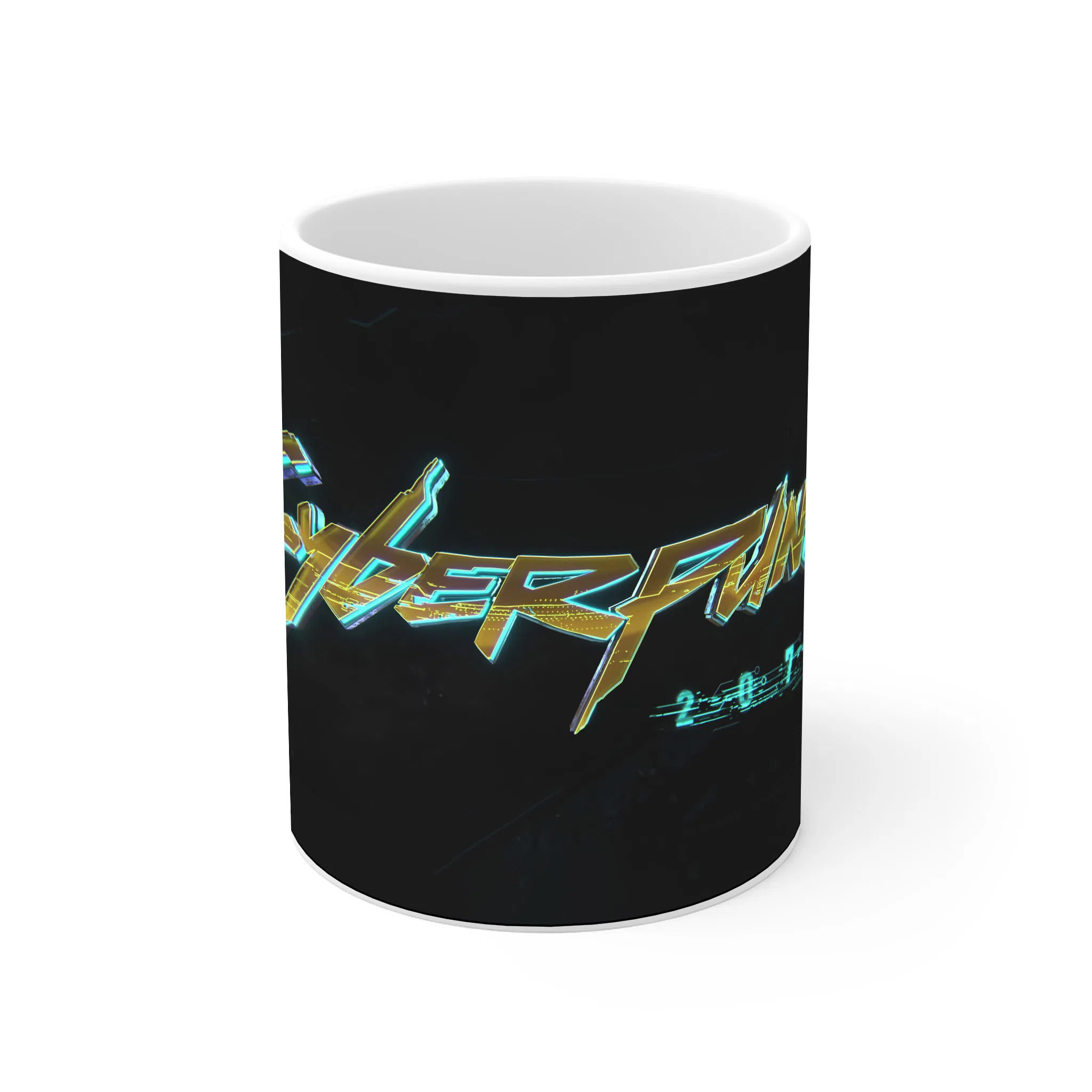 ماگ لیمینات طرح بازی سایبرپانک Cyberpunk 2077 Game کد NM6635 — تصویر 2