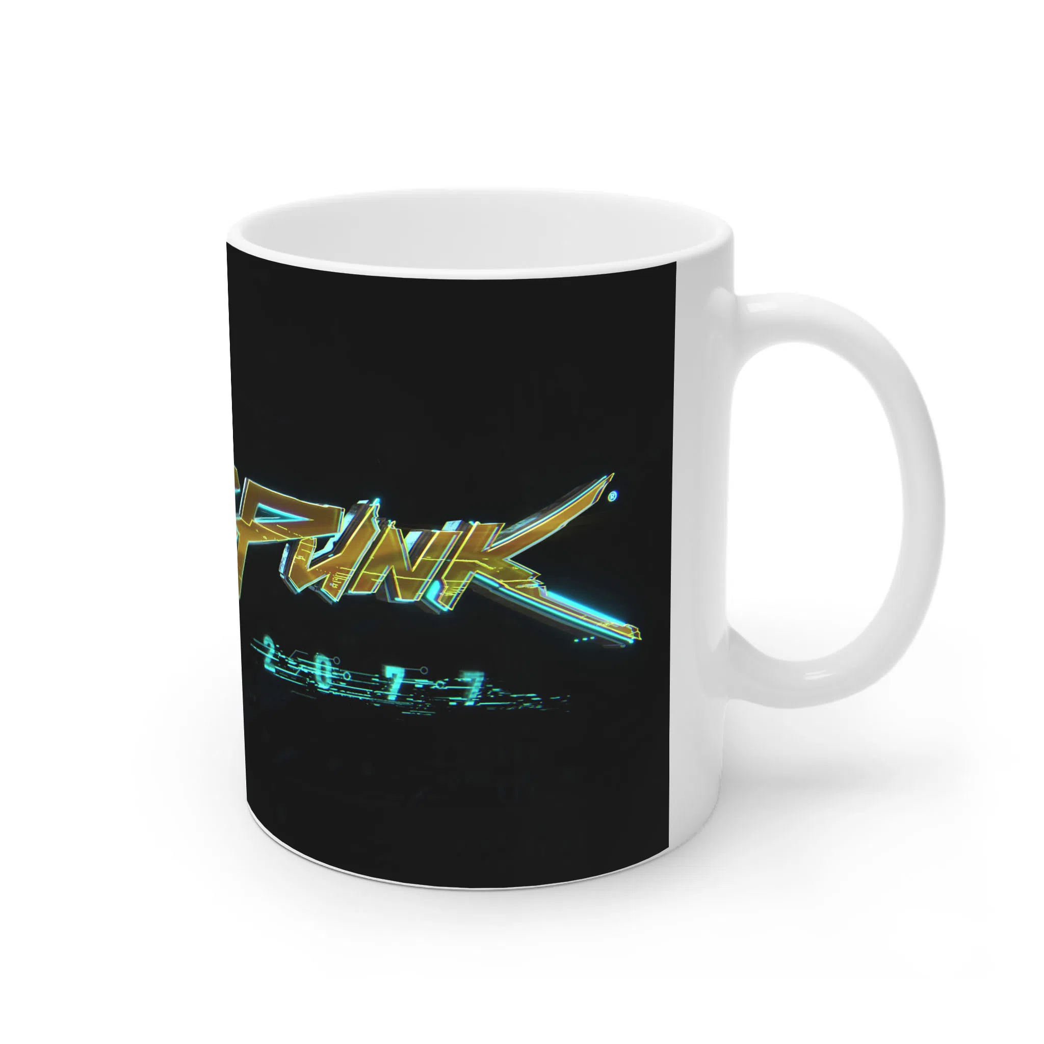 ماگ لیمینات طرح بازی سایبرپانک Cyberpunk 2077 Game کد NM6635 — تصویر 4