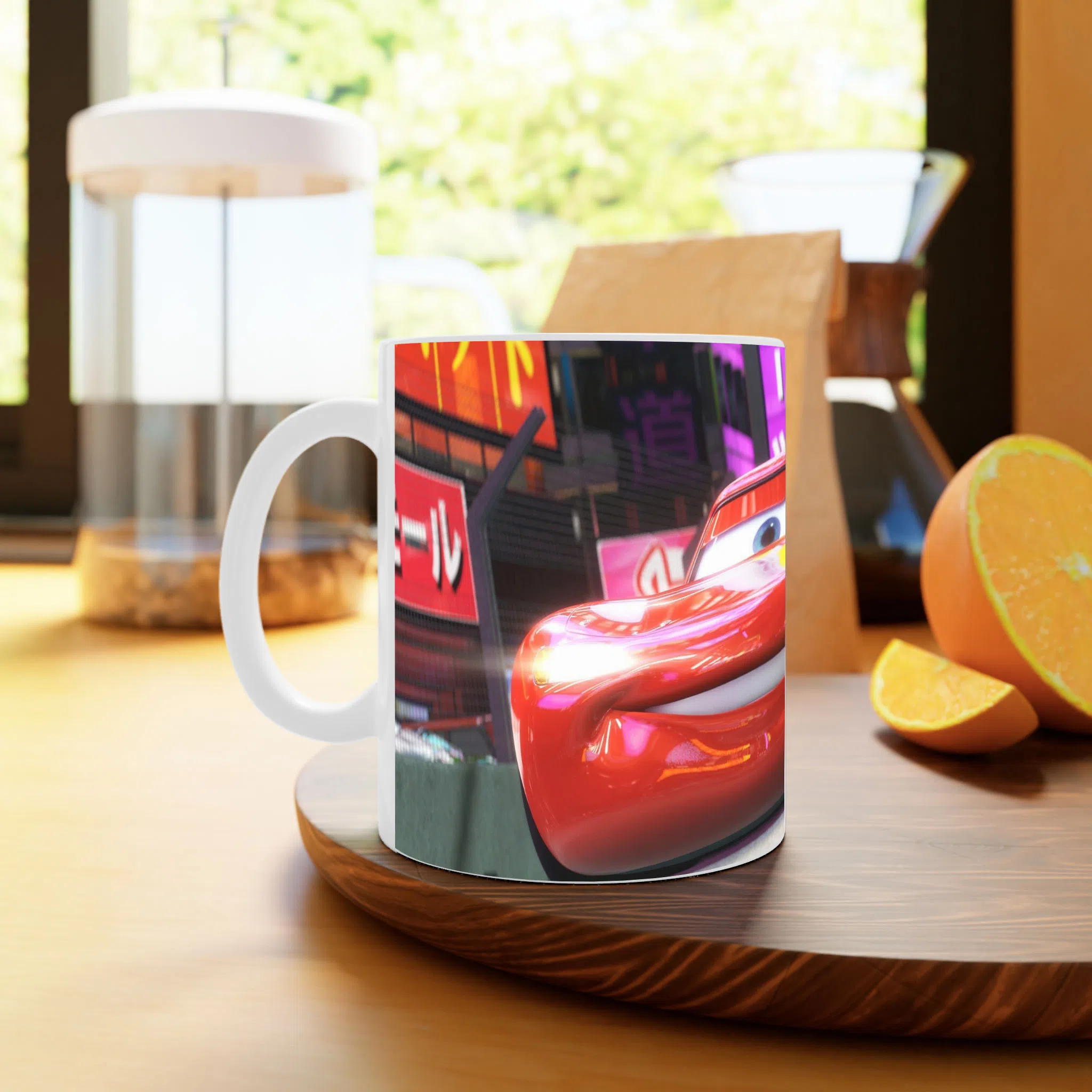 ماگ لیمینات طرح فیلم Cars کد NM11063 — تصویر 2